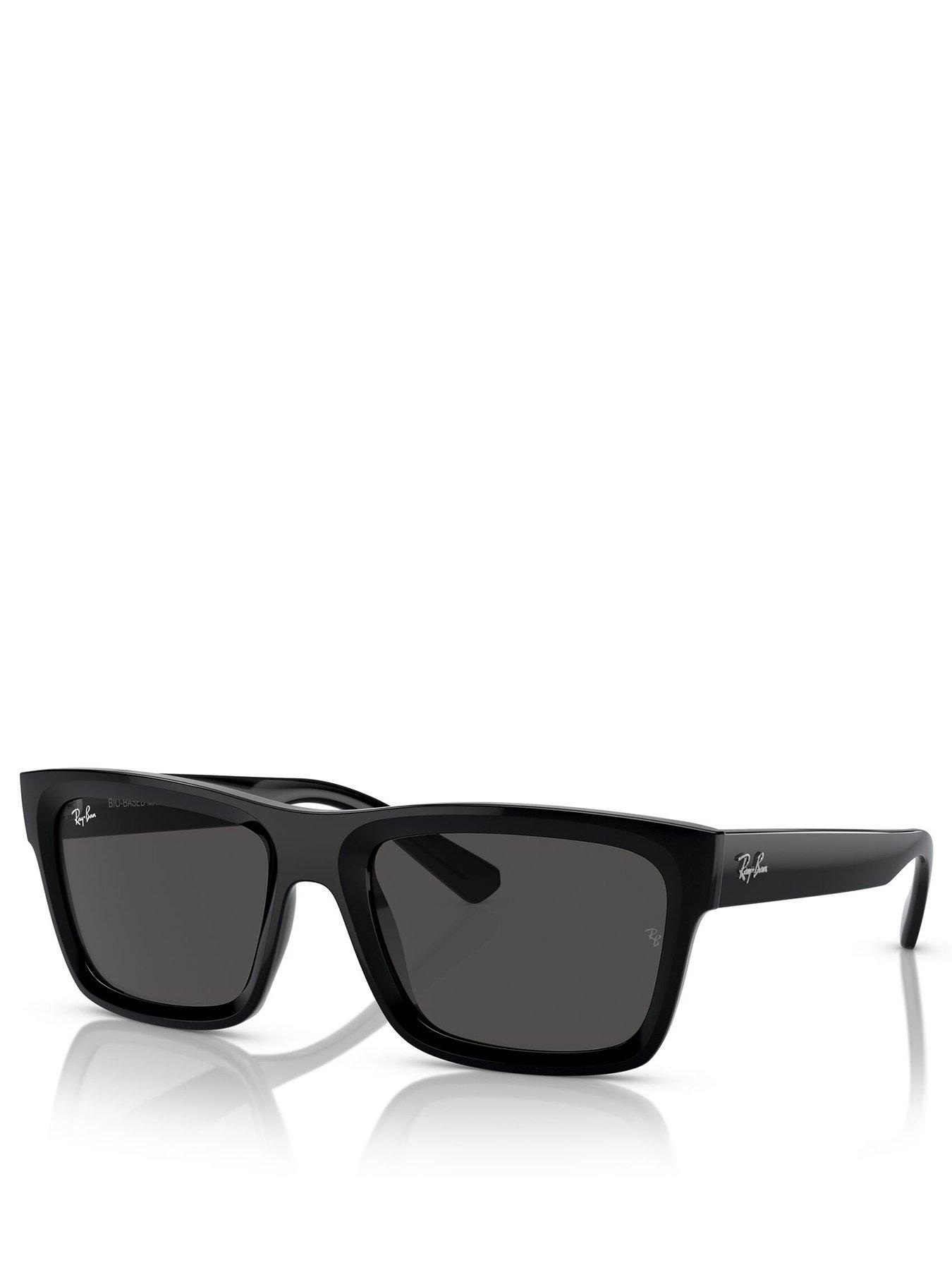Image 1 of 4 of Ray-Ban Warren Rectangle Sunglasses- Black