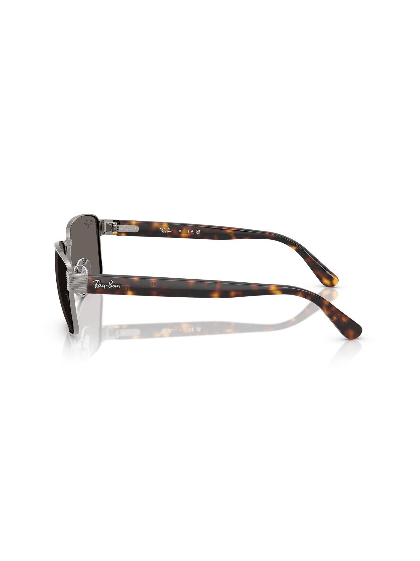 Image 2 of 4 of Ray-Ban 0Rb3750 Square Sunglasses- Tortoise