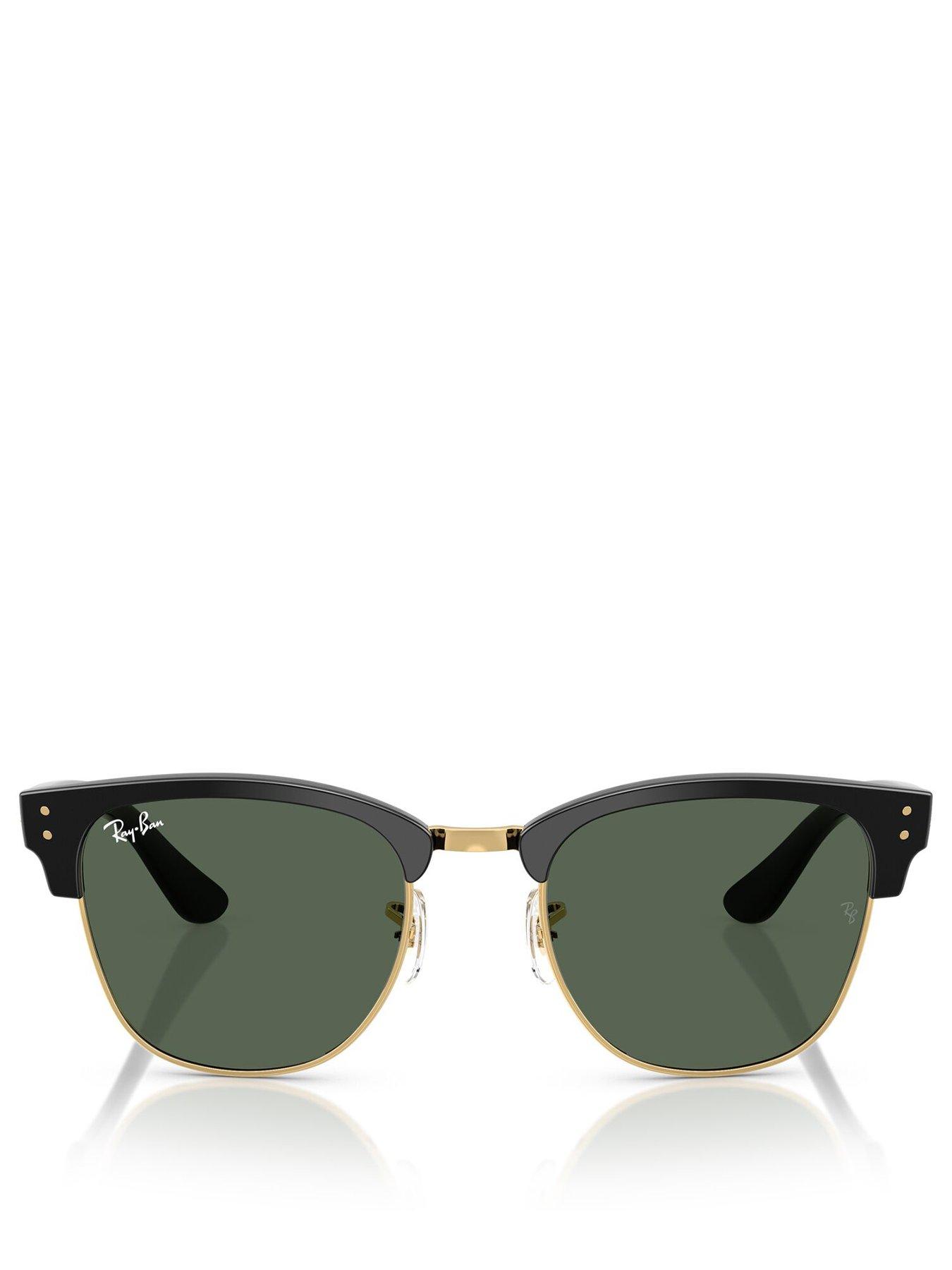 Image 3 of 4 of Ray-Ban Clubmaster Reverse Square Sunglasses-black