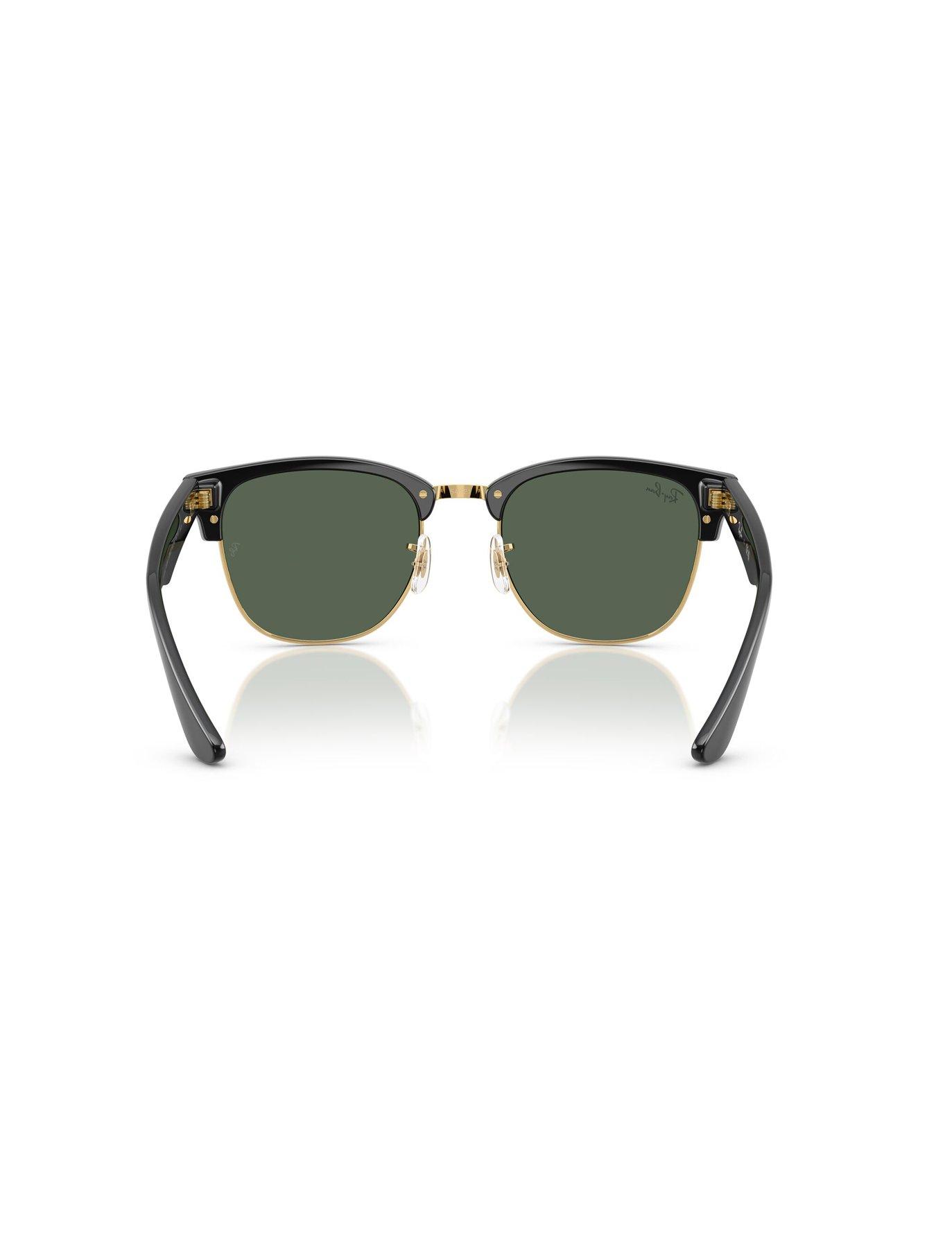 Image 4 of 4 of Ray-Ban Clubmaster Reverse Square Sunglasses-black