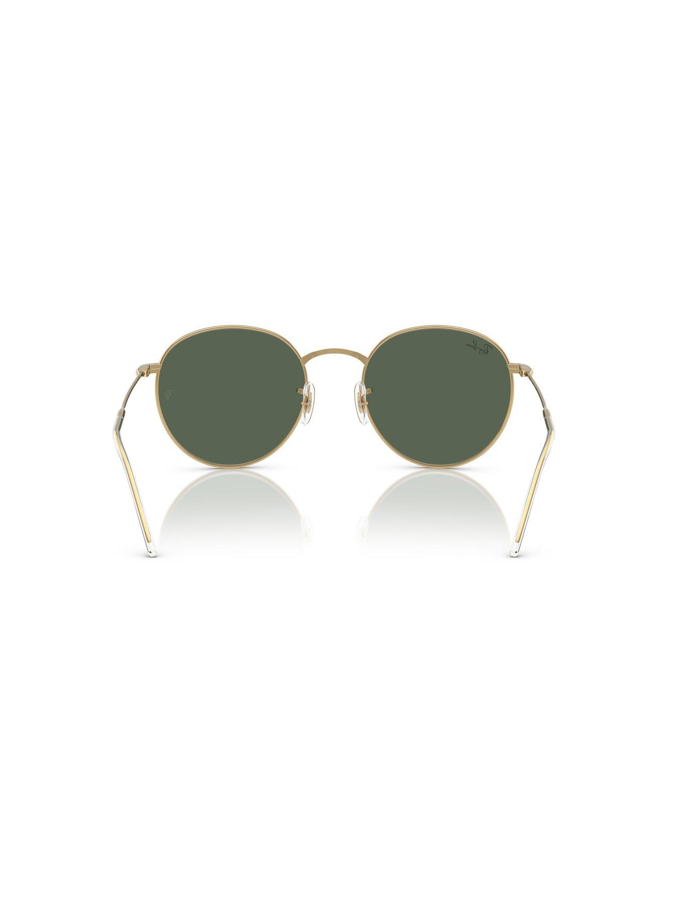 Image 4 of 4 of Ray-Ban Round Reverse Phantos Sunglasses-gold