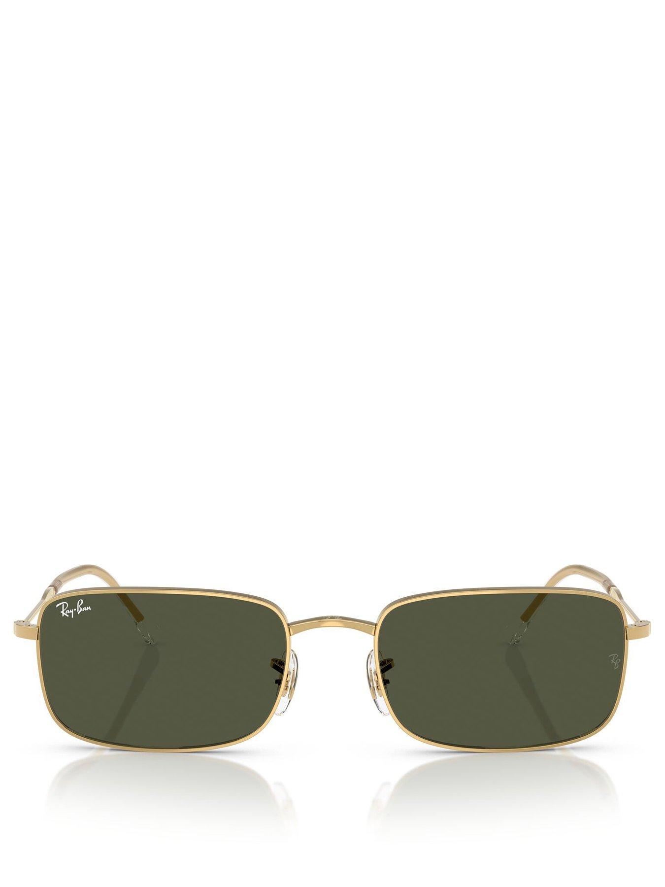 Image 3 of 4 of Ray-Ban 0rb3746 Rectangle Sunglasses-gold