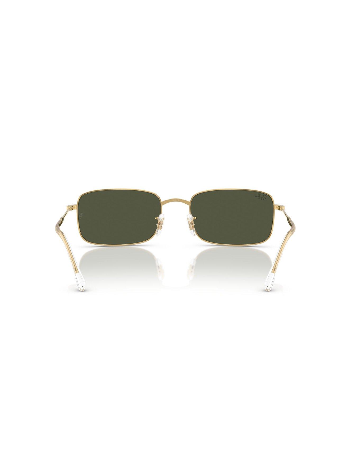 Image 4 of 4 of Ray-Ban 0rb3746 Rectangle Sunglasses-gold