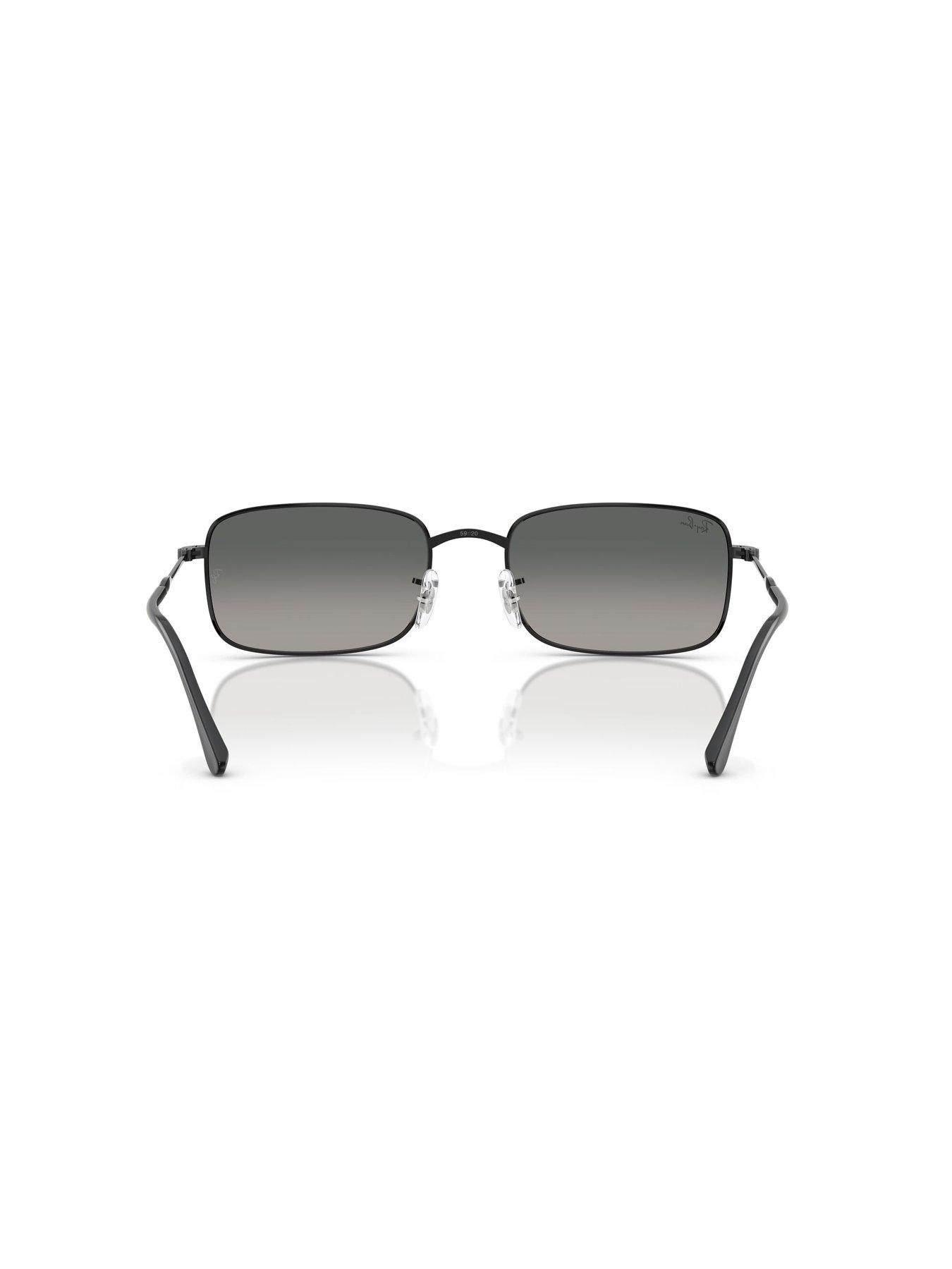 Image 4 of 4 of Ray-Ban 0Rb3746 Rectangle Sunglasses- Black