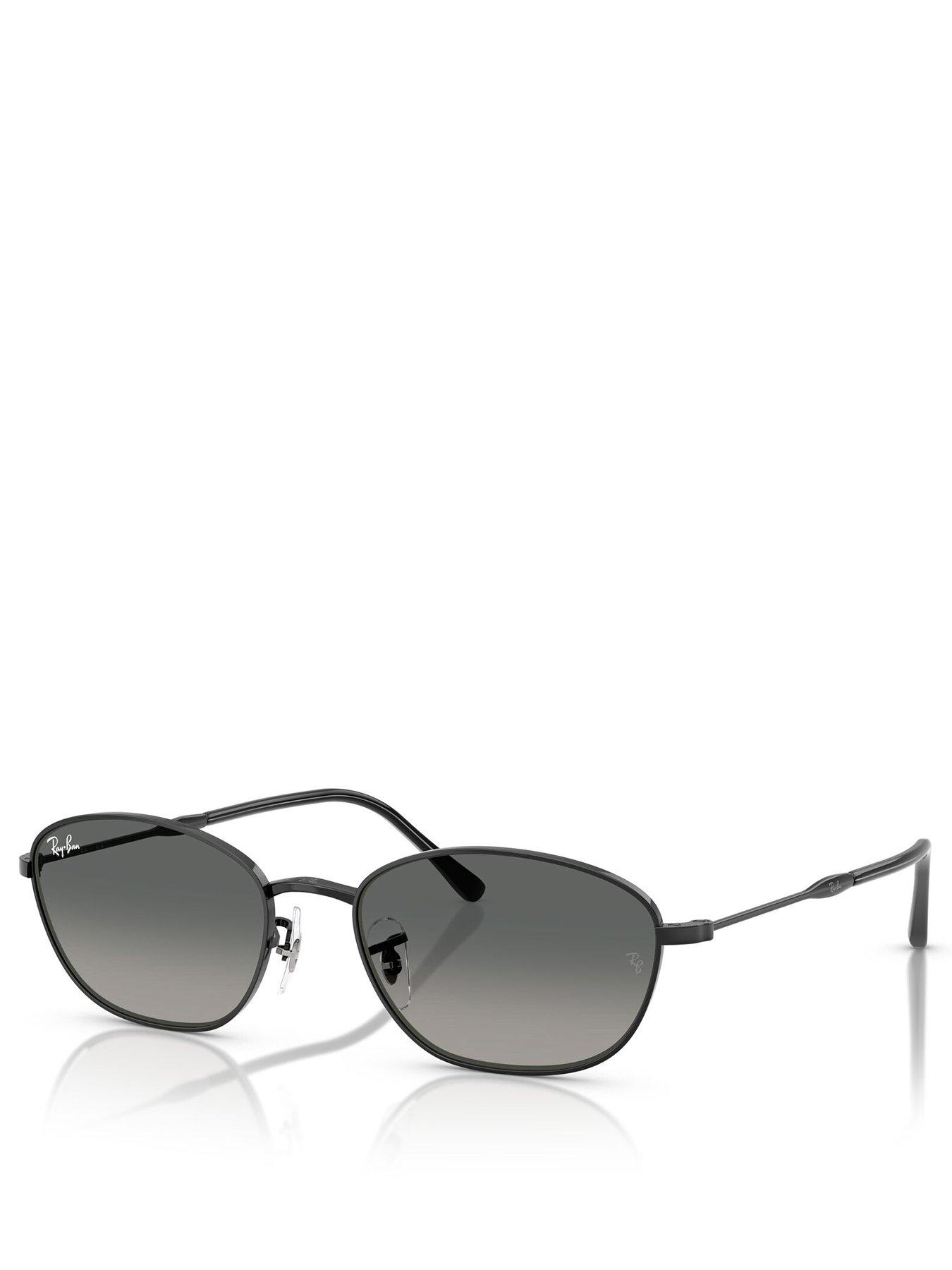 undefined 0Rb3749 Irregular Sunglasses- Black