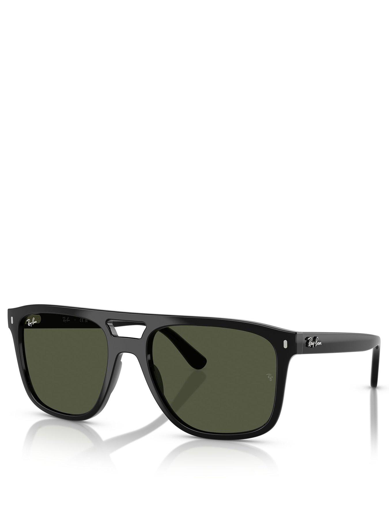 Ray-Ban 0Rb2213 Square Sunglasses- Black