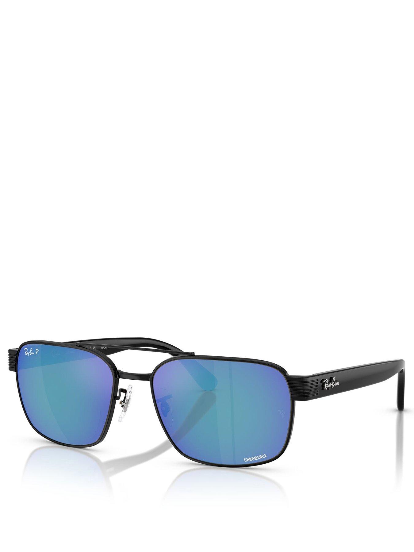 ray-ban-rb3751-chromance-square-sunglasses--blackblue