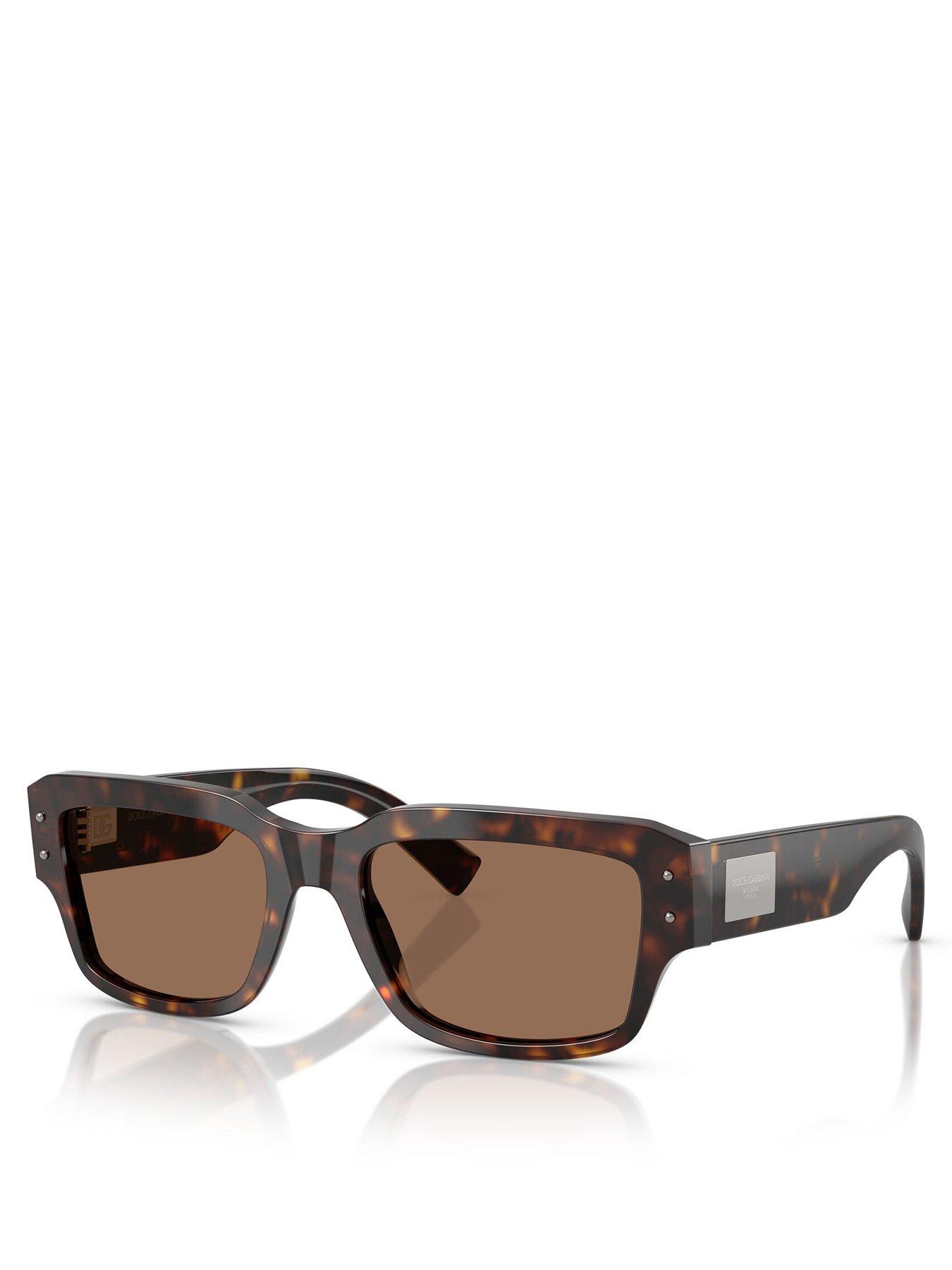 Image 1 of 4 of Dolce & Gabbana Dolce &amp; Gabbana 0dg4483 Square Sunglasses-tortoise