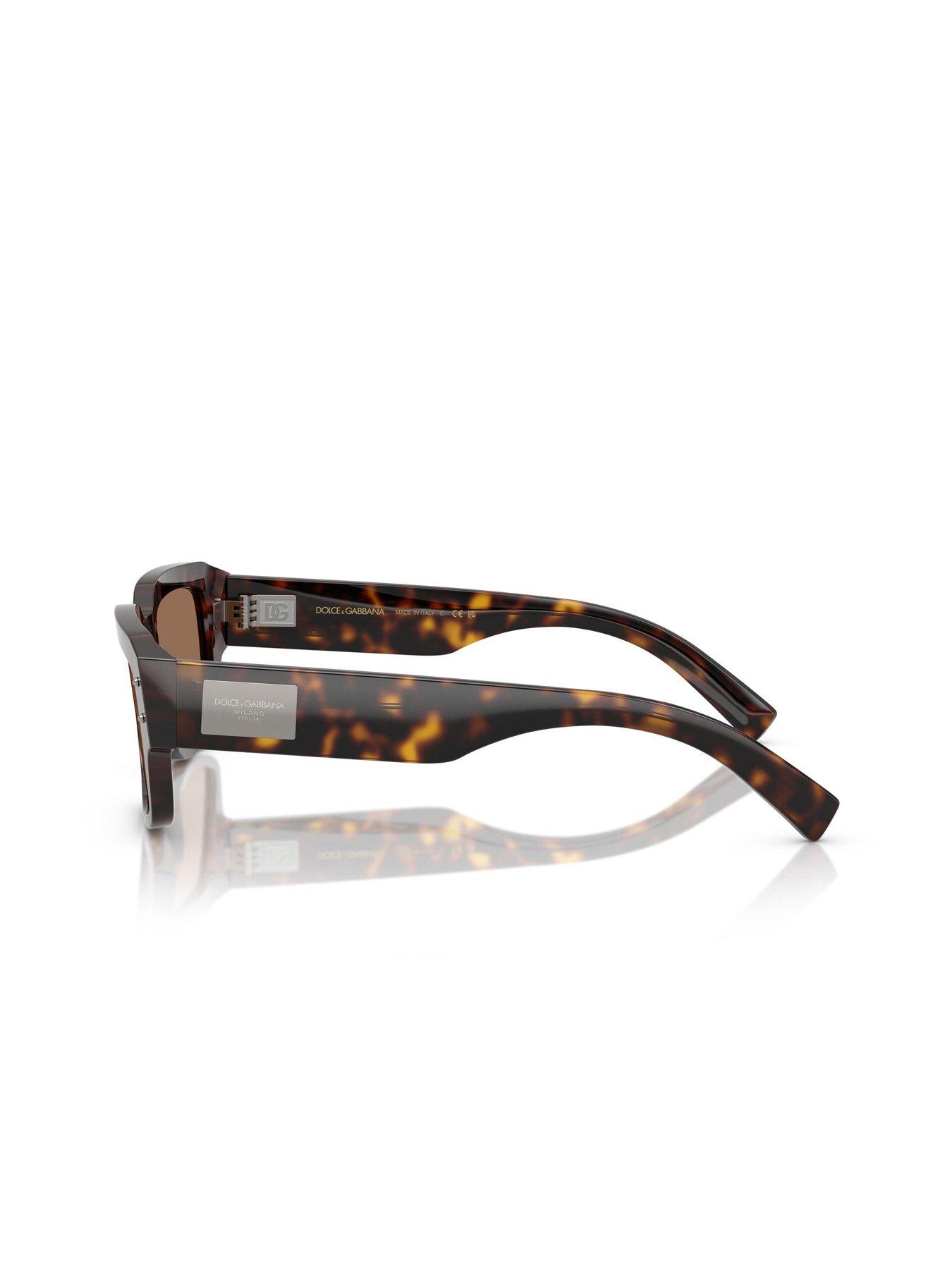 Image 2 of 4 of Dolce & Gabbana Dolce &amp; Gabbana 0dg4483 Square Sunglasses-tortoise
