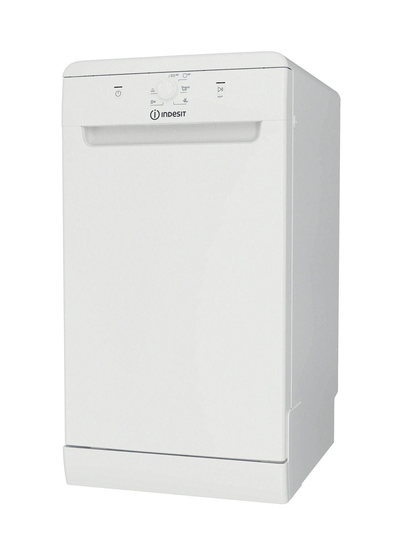 Image 3 of 7 of Indesit IN2FE10CS90WUK Freestanding Slimline Dishwasher - White