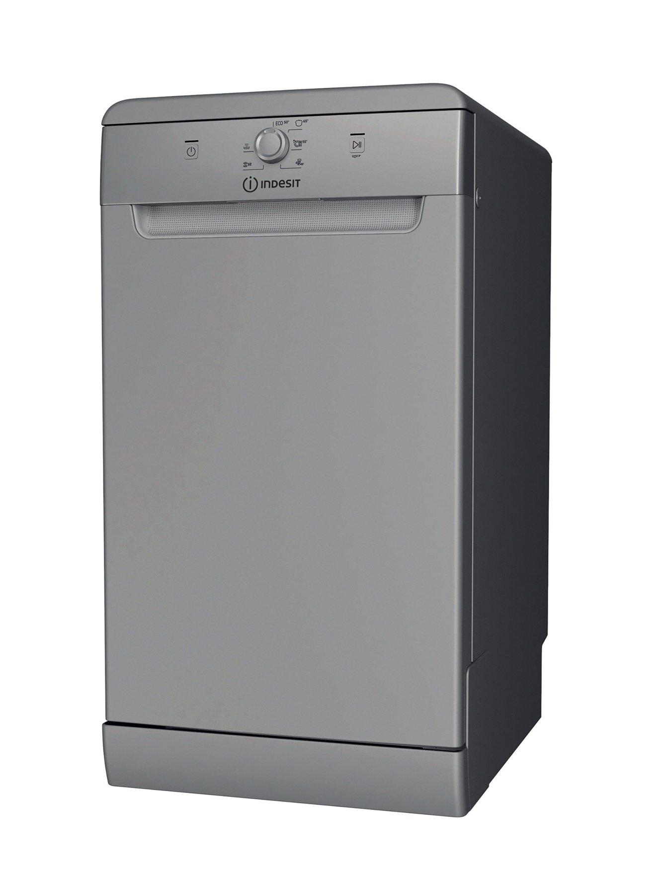 Image 3 of 7 of Indesit IN2FE10CS90SUK Freestanding Slimline Dishwasher - Silver