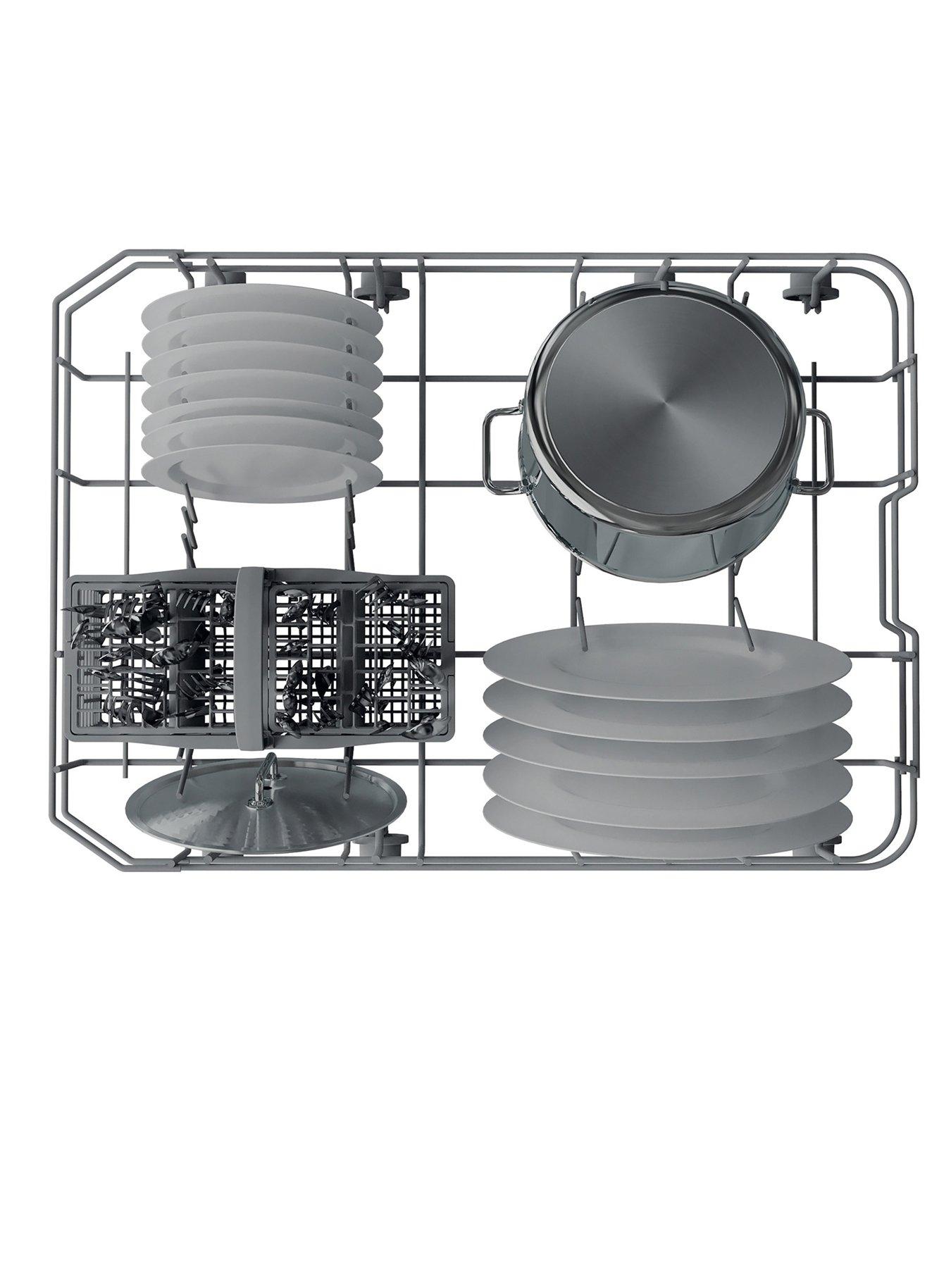 Image 6 of 7 of Indesit IN2FE10CS90SUK Freestanding Slimline Dishwasher - Silver
