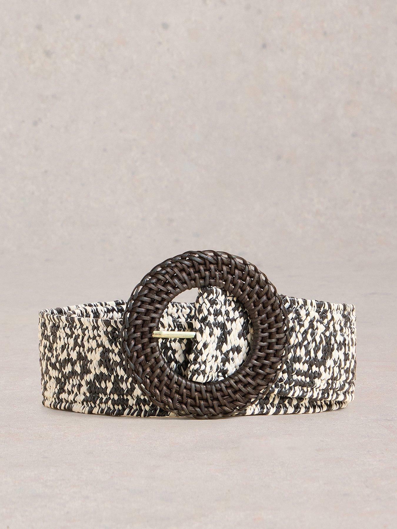 undefined Raffia Belt