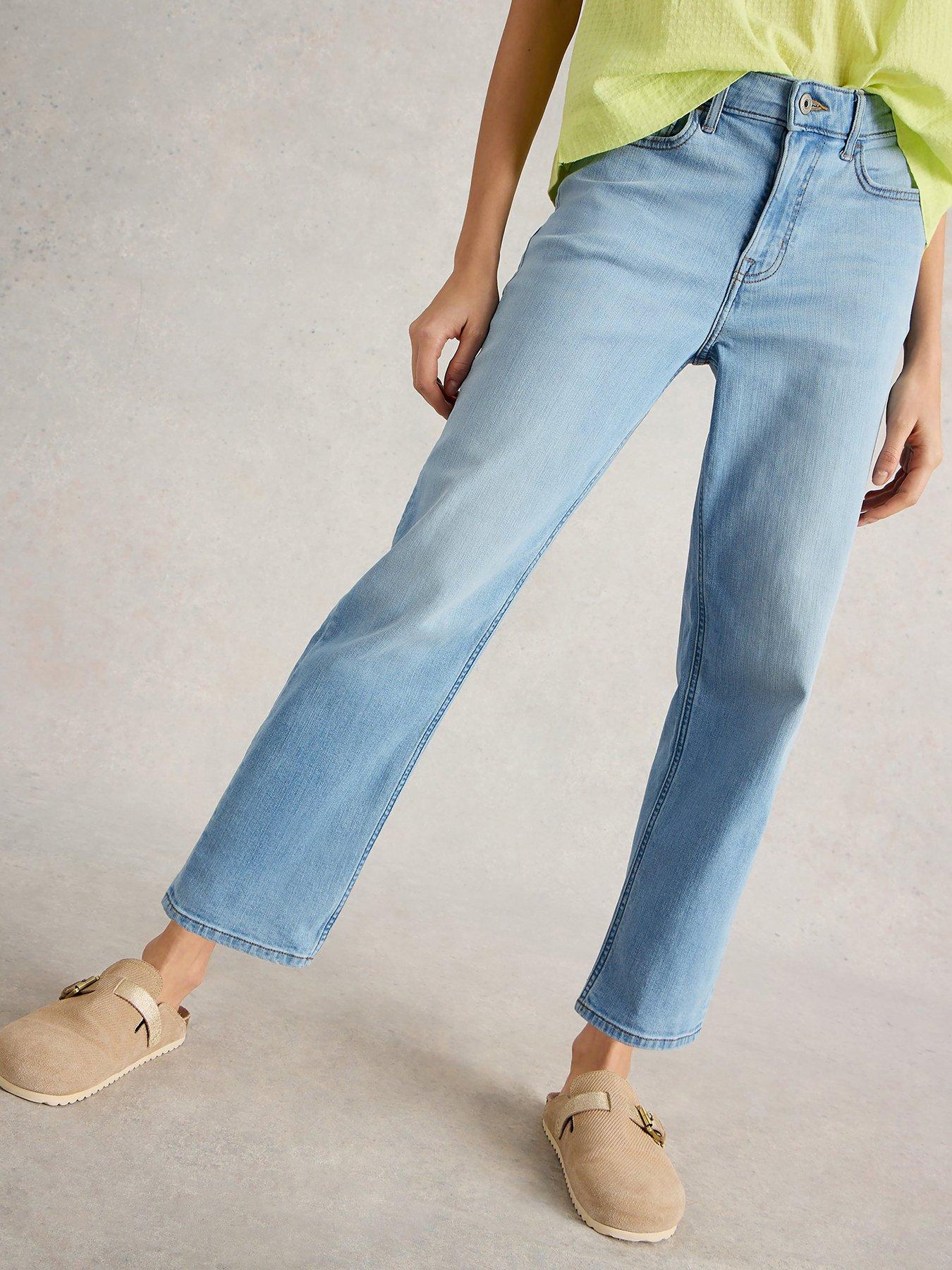 undefined Blake Straight Crop Jean