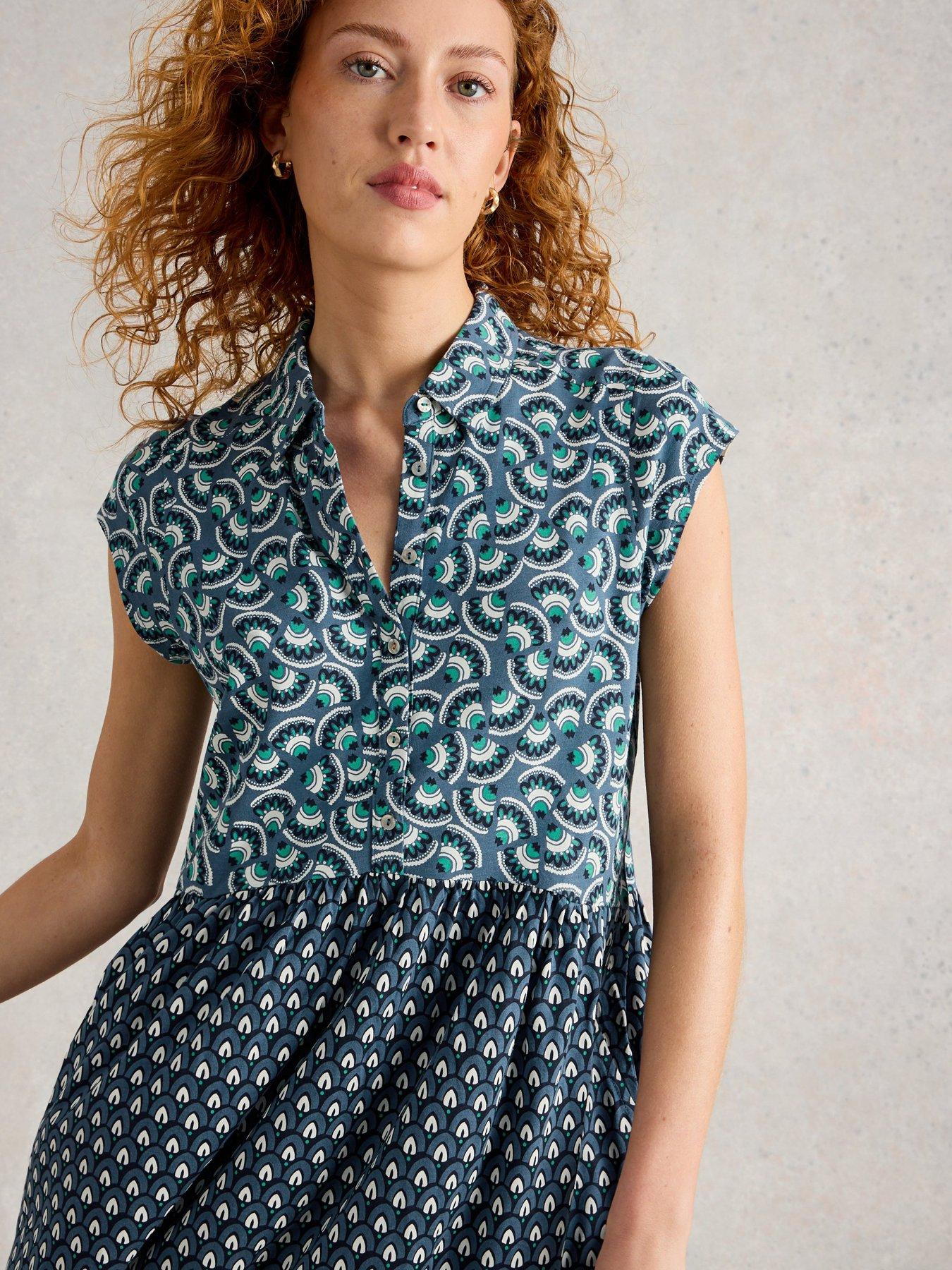 Image 3 of 6 of White Stuff Everly Jersey Shirt Dress