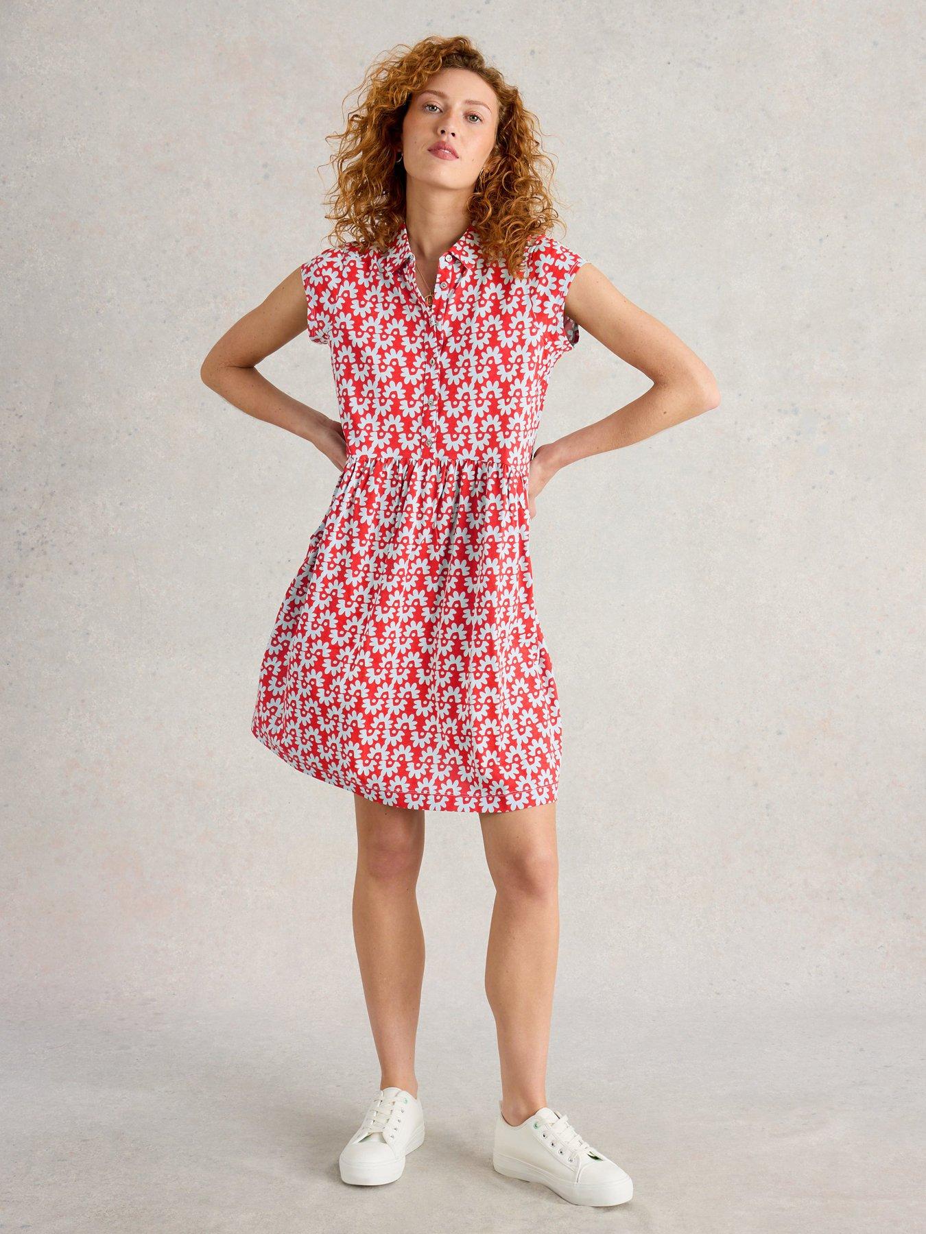 undefined Everly Jersey Shirt Dress