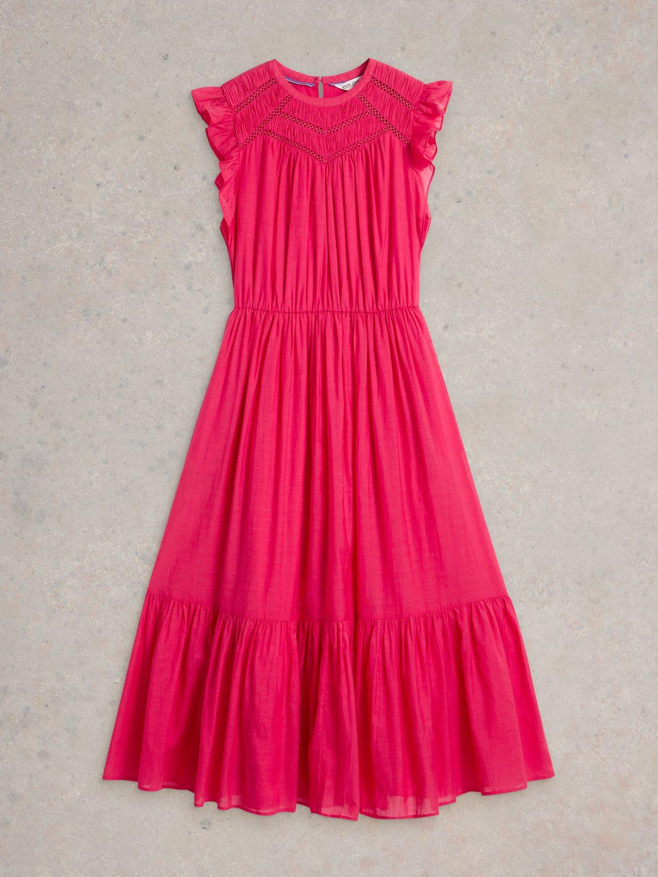 Image 5 of 6 of White Stuff Paige Maxi Dress - Pink