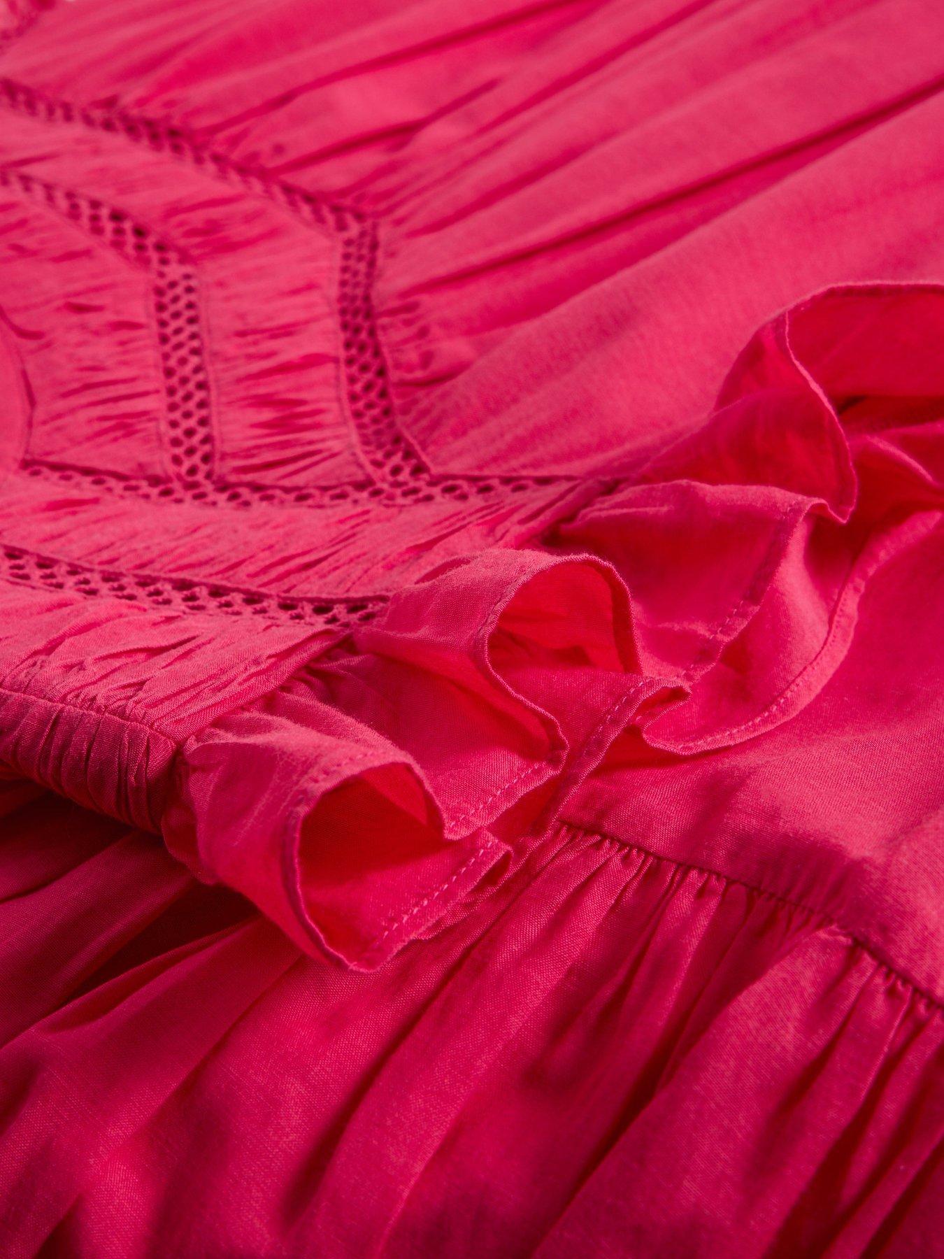Image 6 of 6 of White Stuff Paige Maxi Dress - Pink