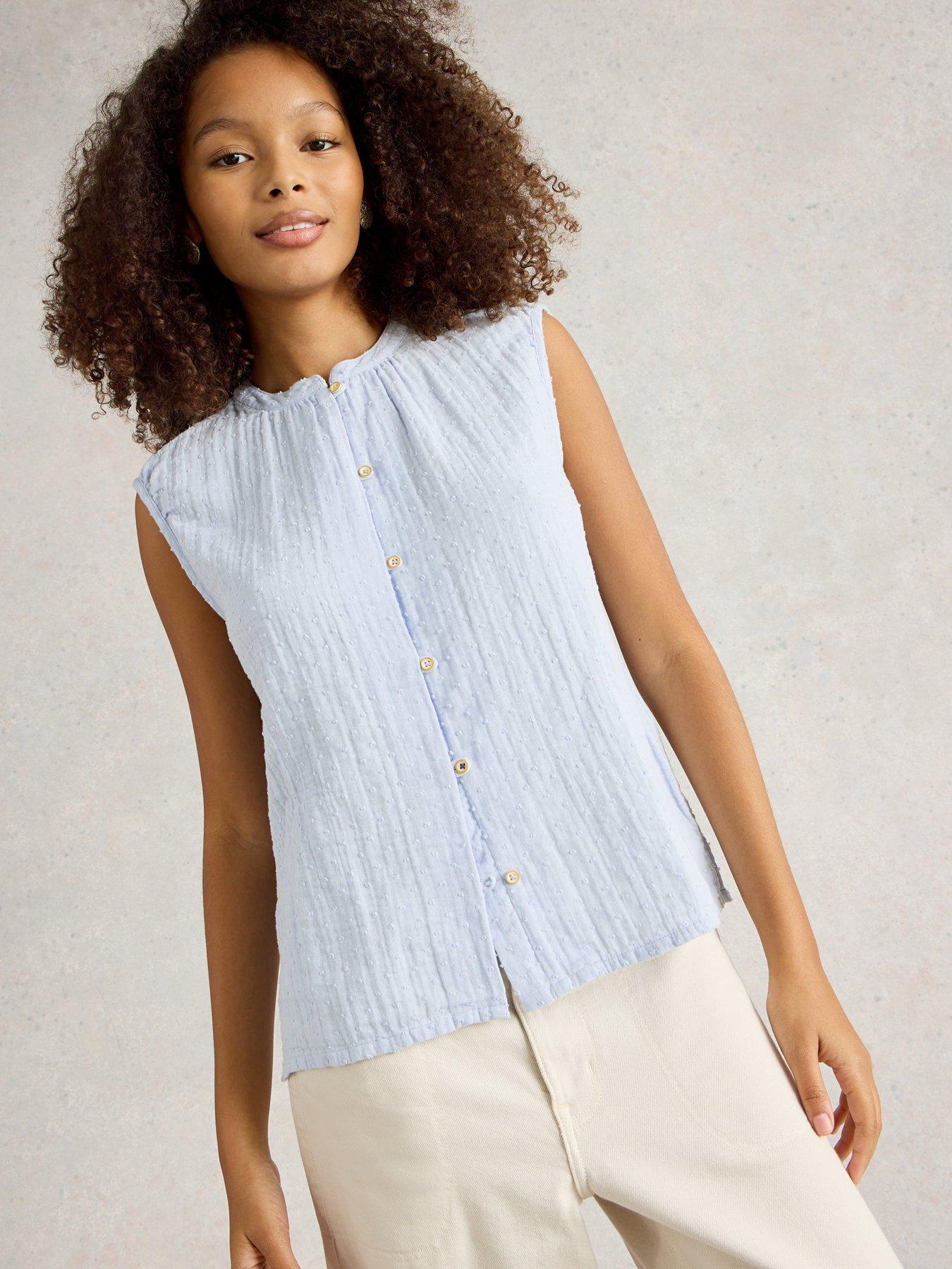 undefined Yasmin Double Cloth Vest