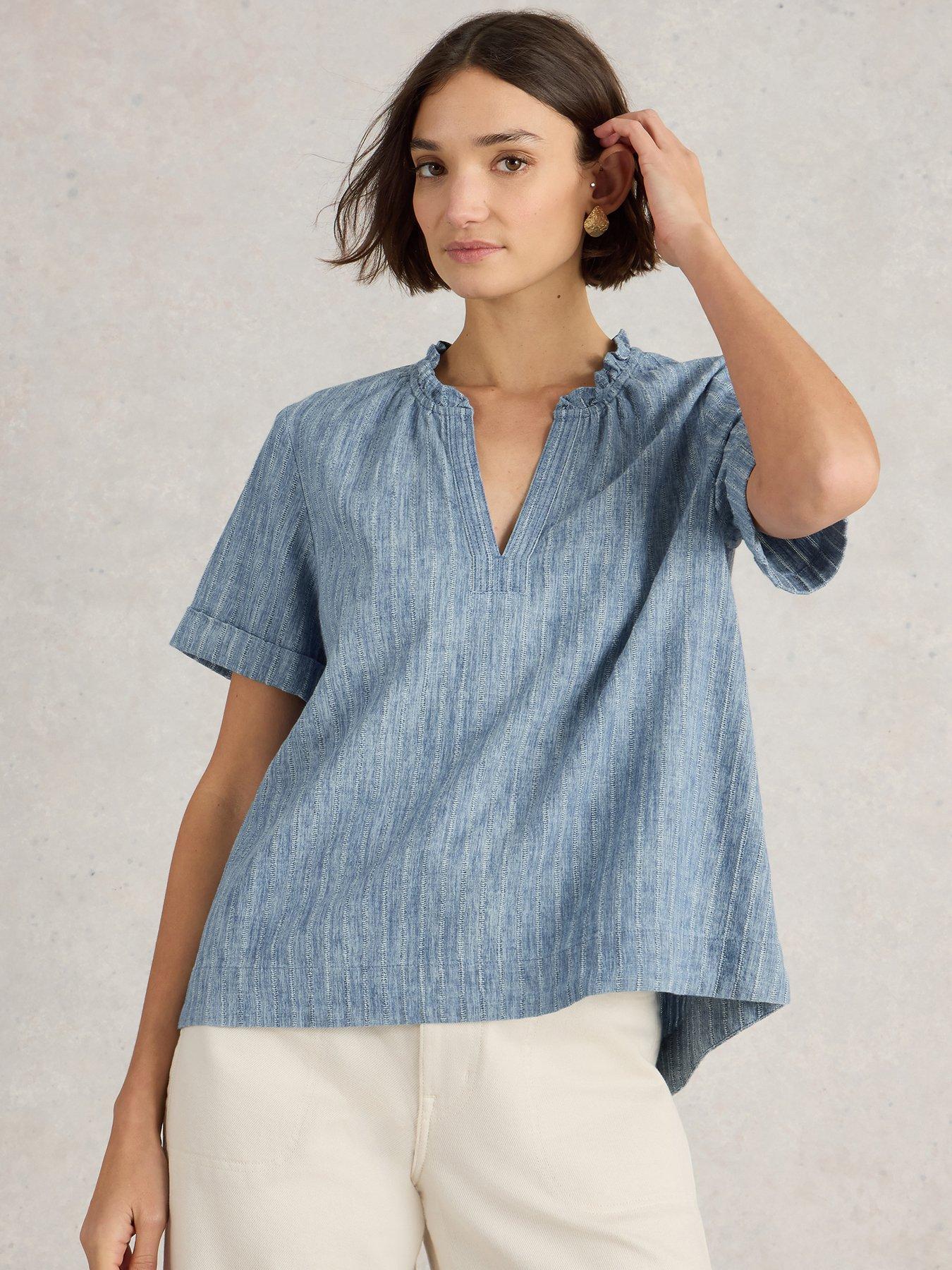 undefined Teakie Stripe Top
