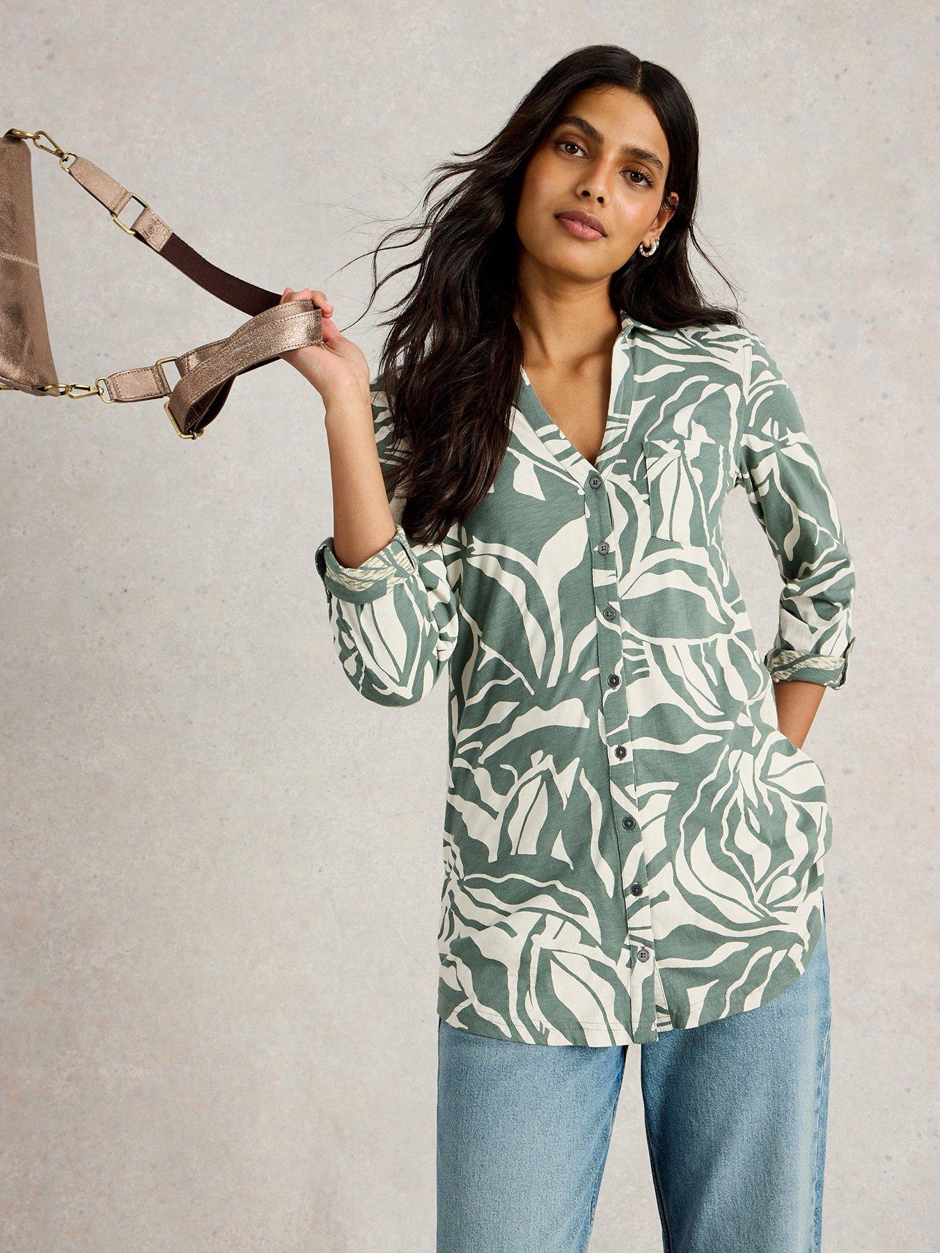 undefined Annie Longline Shirt