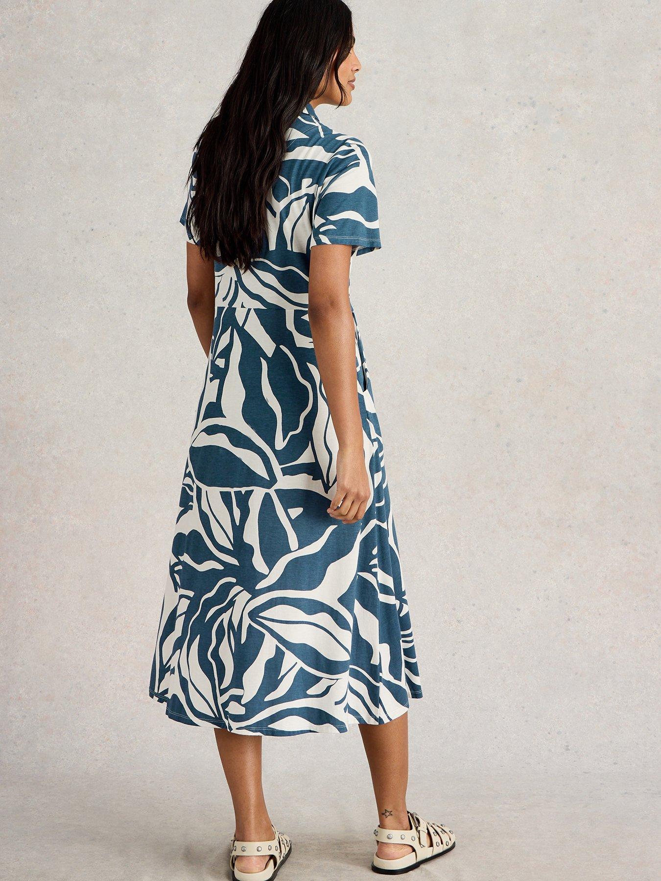 Image 2 of 6 of White Stuff Rua Jersey Shirt Dress