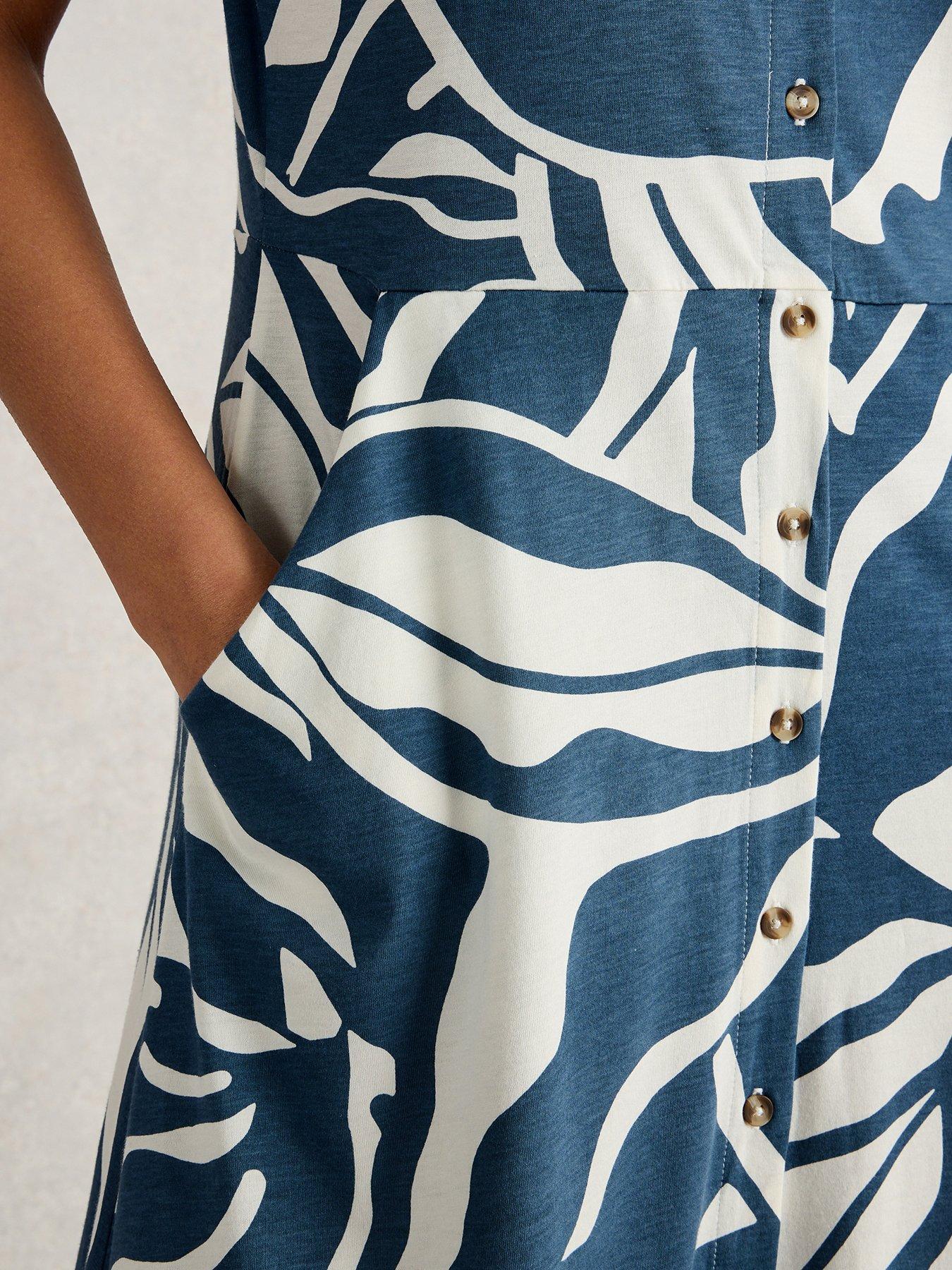 Image 4 of 6 of White Stuff Rua Jersey Shirt Dress