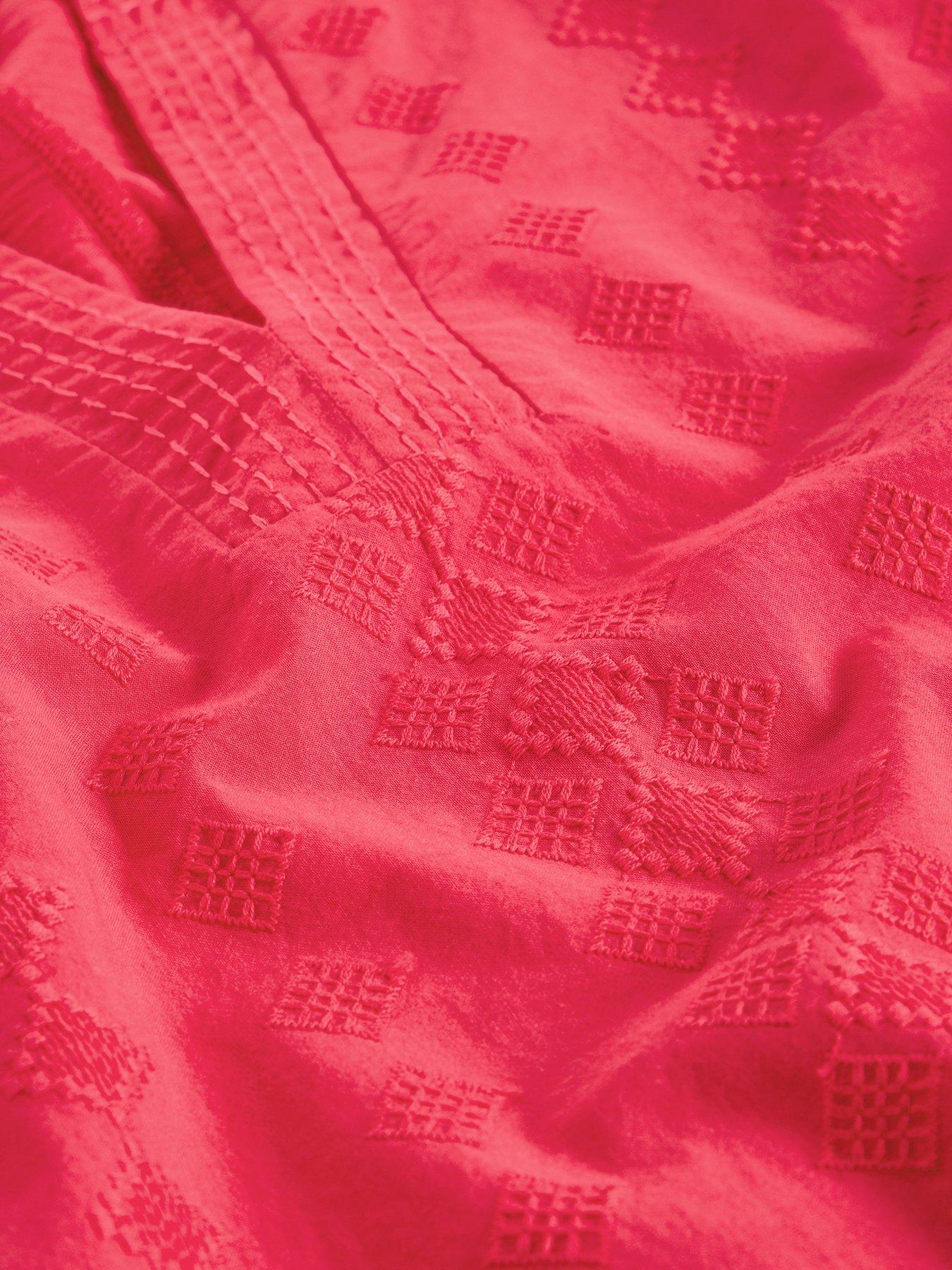 Image 6 of 6 of White Stuff Weaver Notch Neck Top