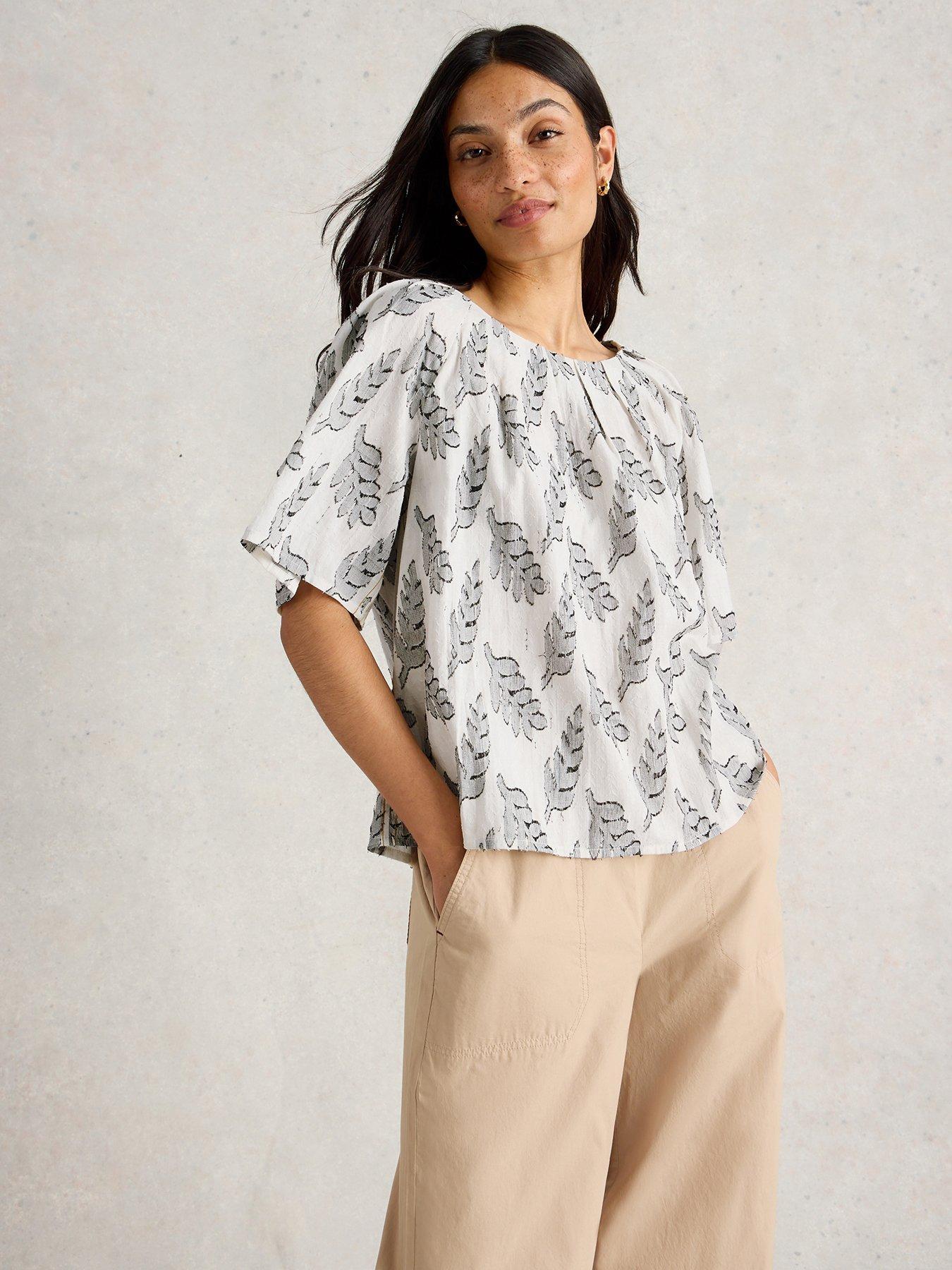 undefined Spruce Jaquard Top