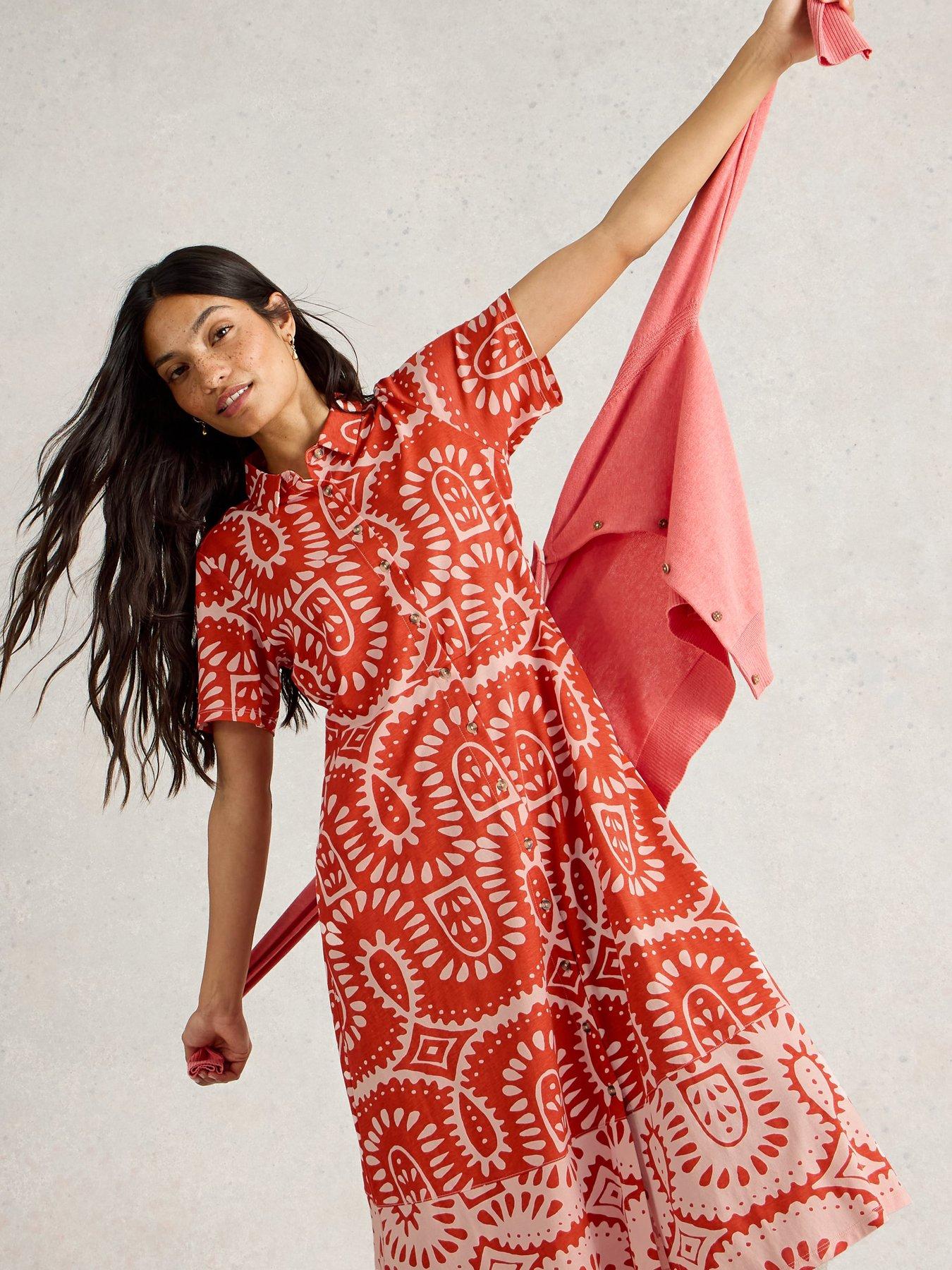 Image 4 of 6 of White Stuff Rua Jersey Shirt Dress