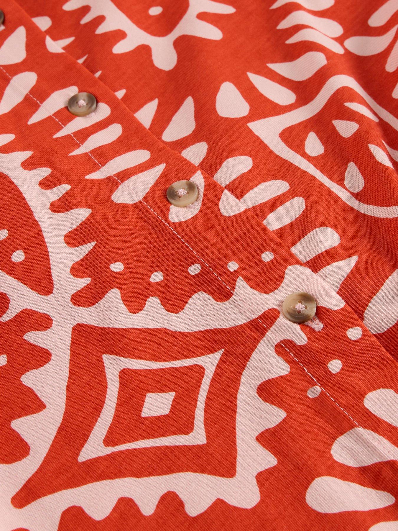 Image 6 of 6 of White Stuff Rua Jersey Shirt Dress