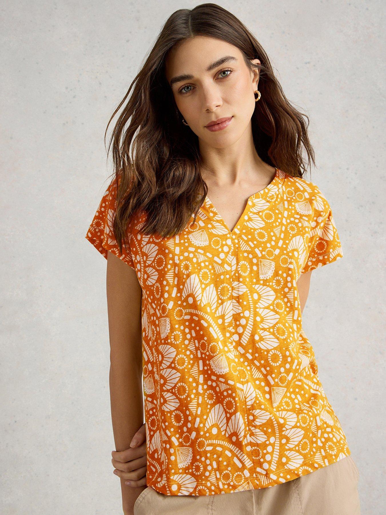 undefined Nelly Notch Neck Tee
