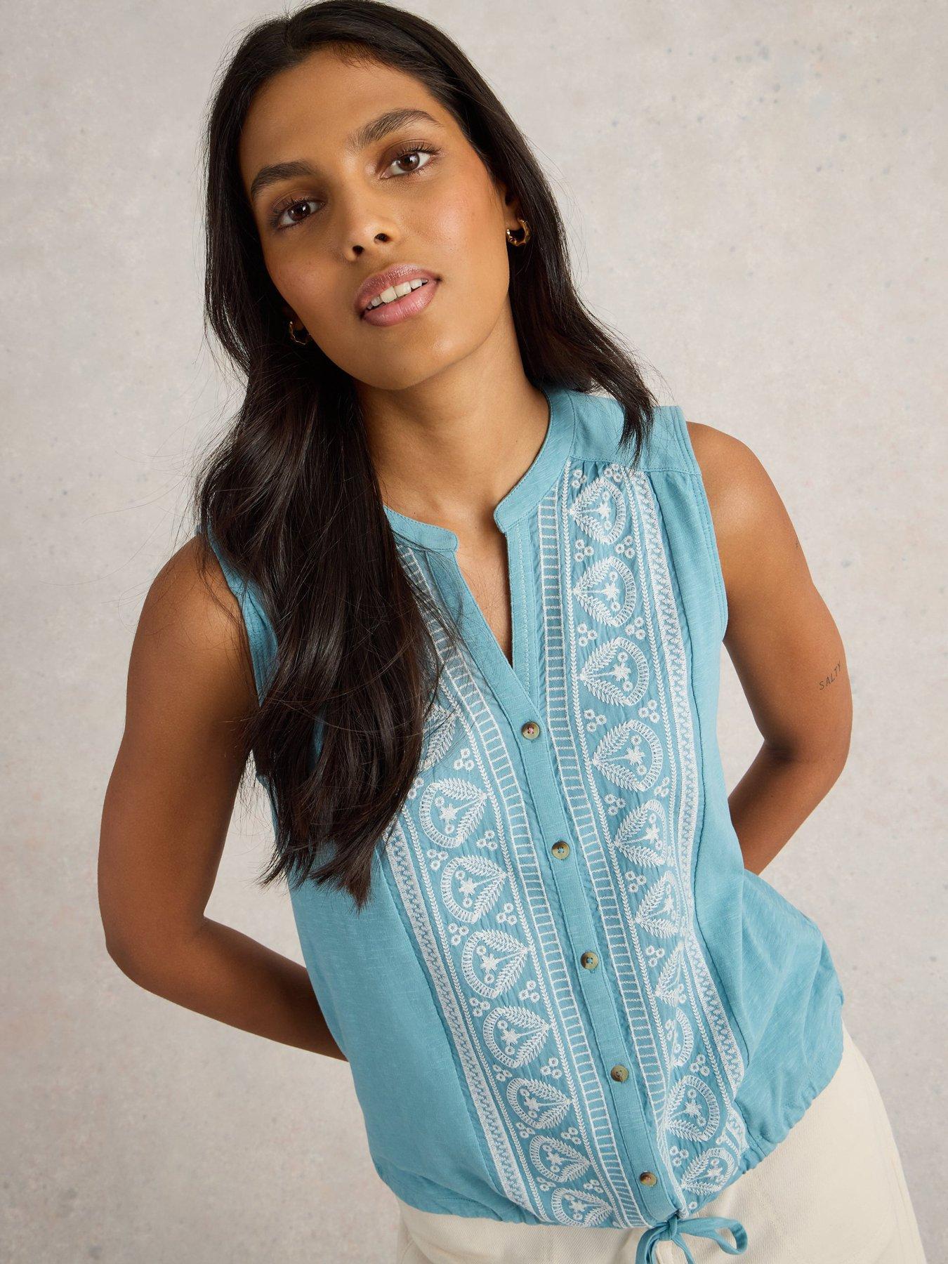 undefined Tulip Sleeveless Shirt
