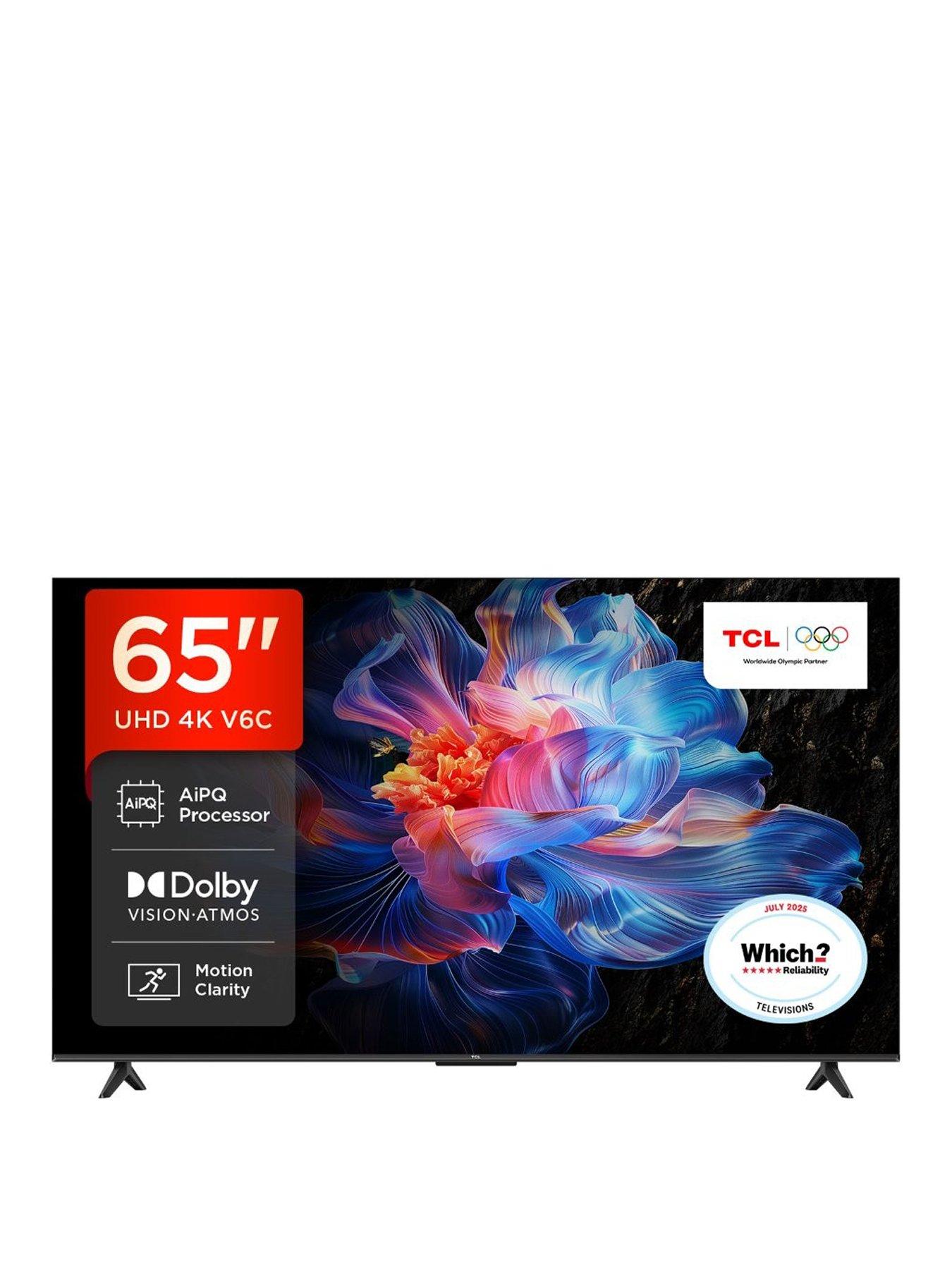 undefined 65V6C, Direct LED TV, 4K HDR TV, Smart TV Powered by Google TV