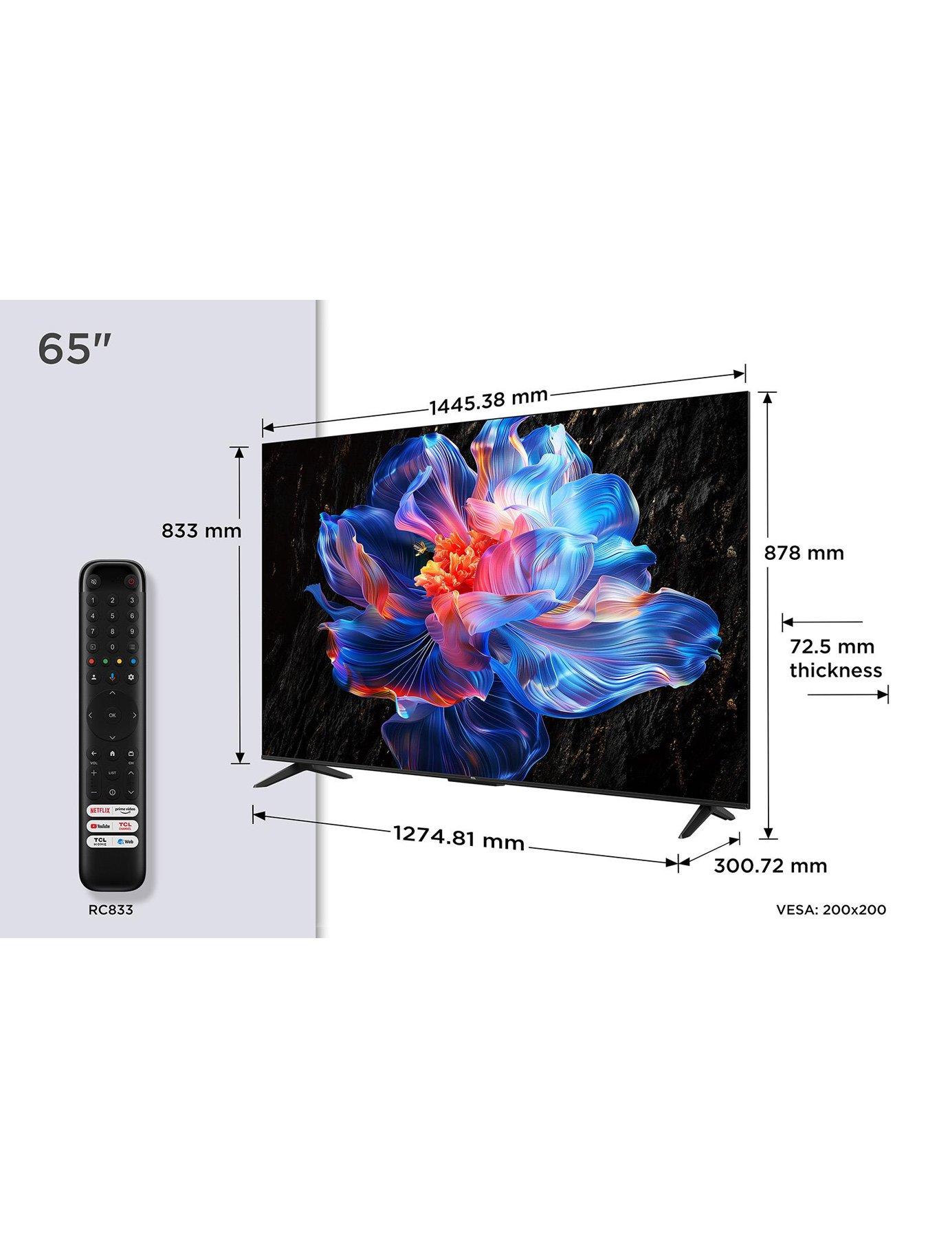 Image 5 of 7 of TCL 65V6C 65" LED 4K HDR Google Smart TV - 65V6CK