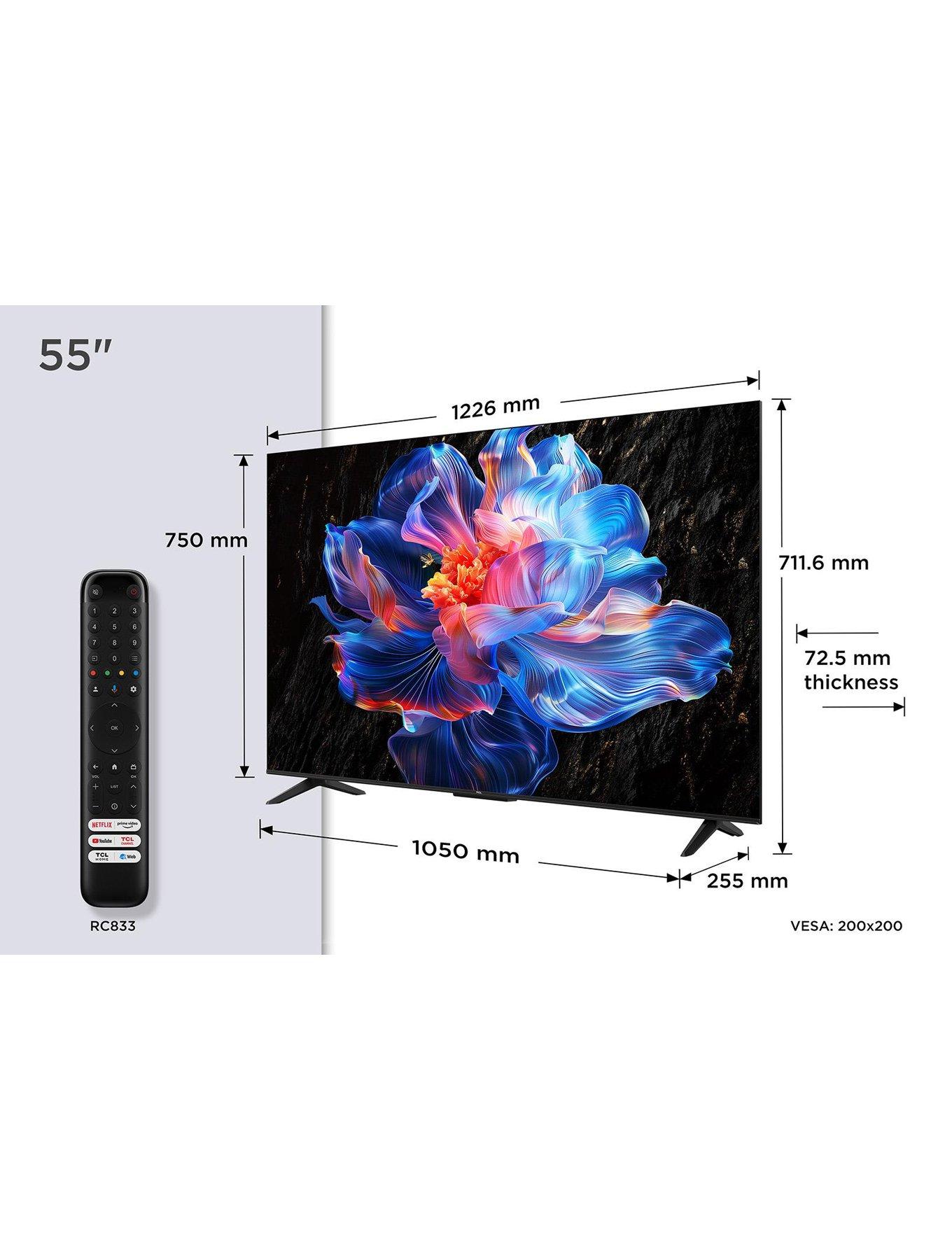 Image 5 of 7 of TCL 55V6C, Direct LED TV, 4K HDR TV, Smart TV Powered by Google TV