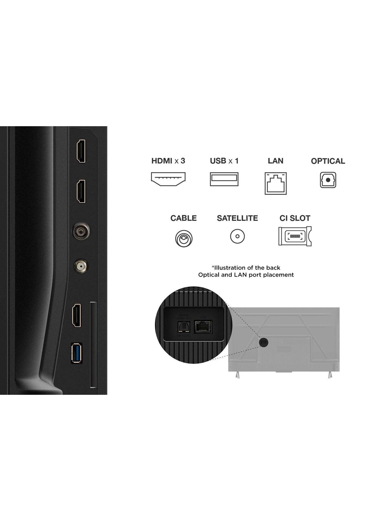 Image 6 of 7 of TCL 43V6C, Direct LED TV, 4K HDR TV, Smart TV Powered by Google TV