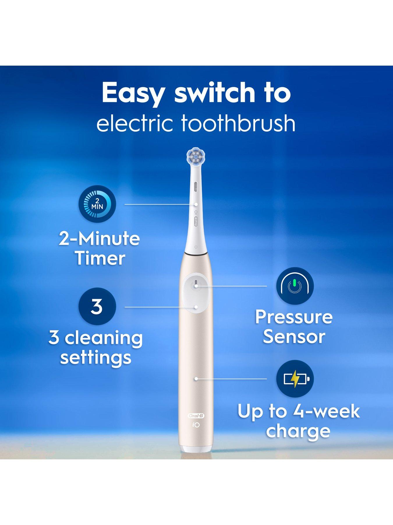 Image 3 of 7 of Oral-B iO2 Calm Pink Electric Toothbrush + Travel Case