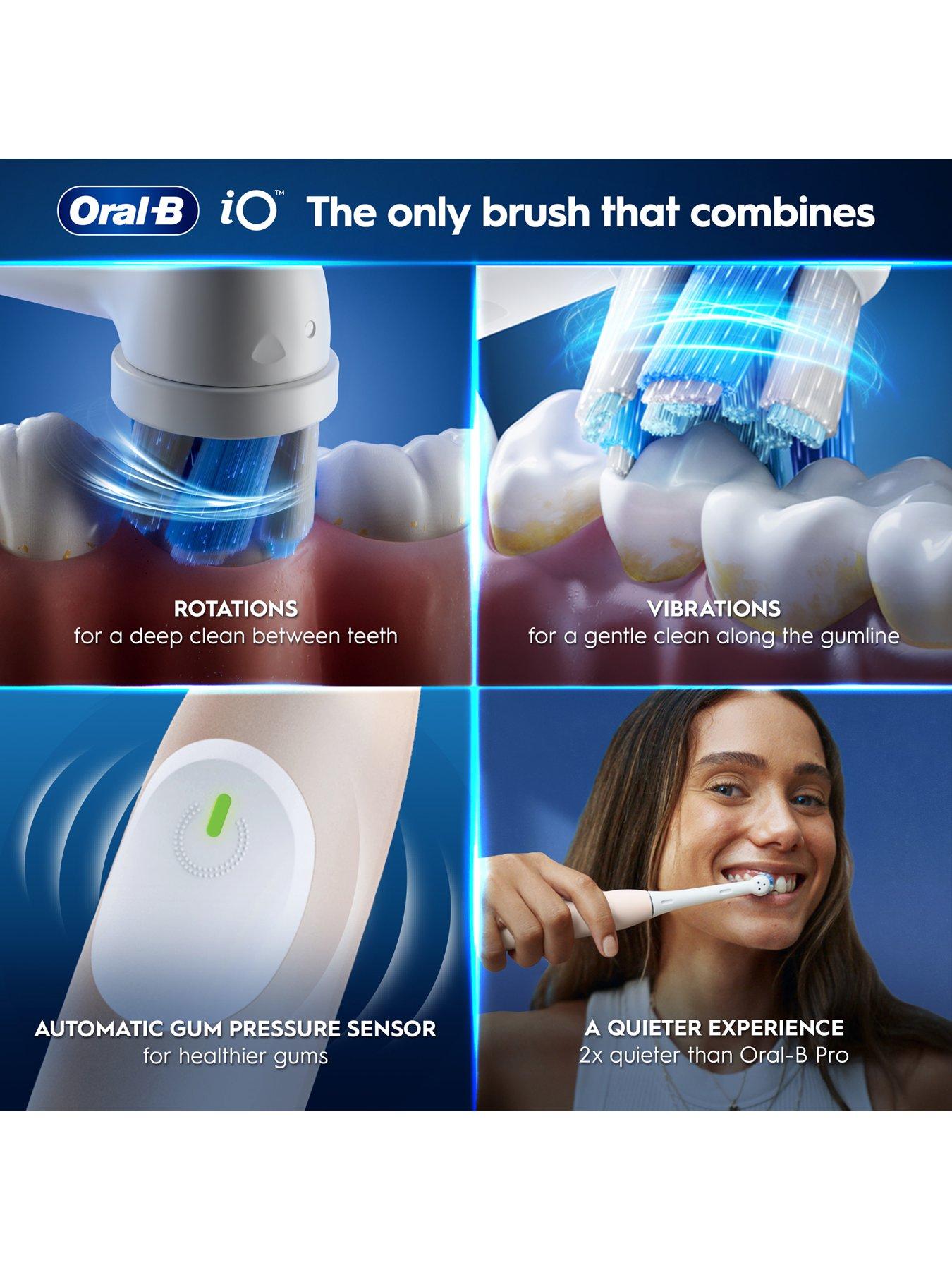 Image 4 of 7 of Oral-B iO2 Calm Pink Electric Toothbrush + Travel Case