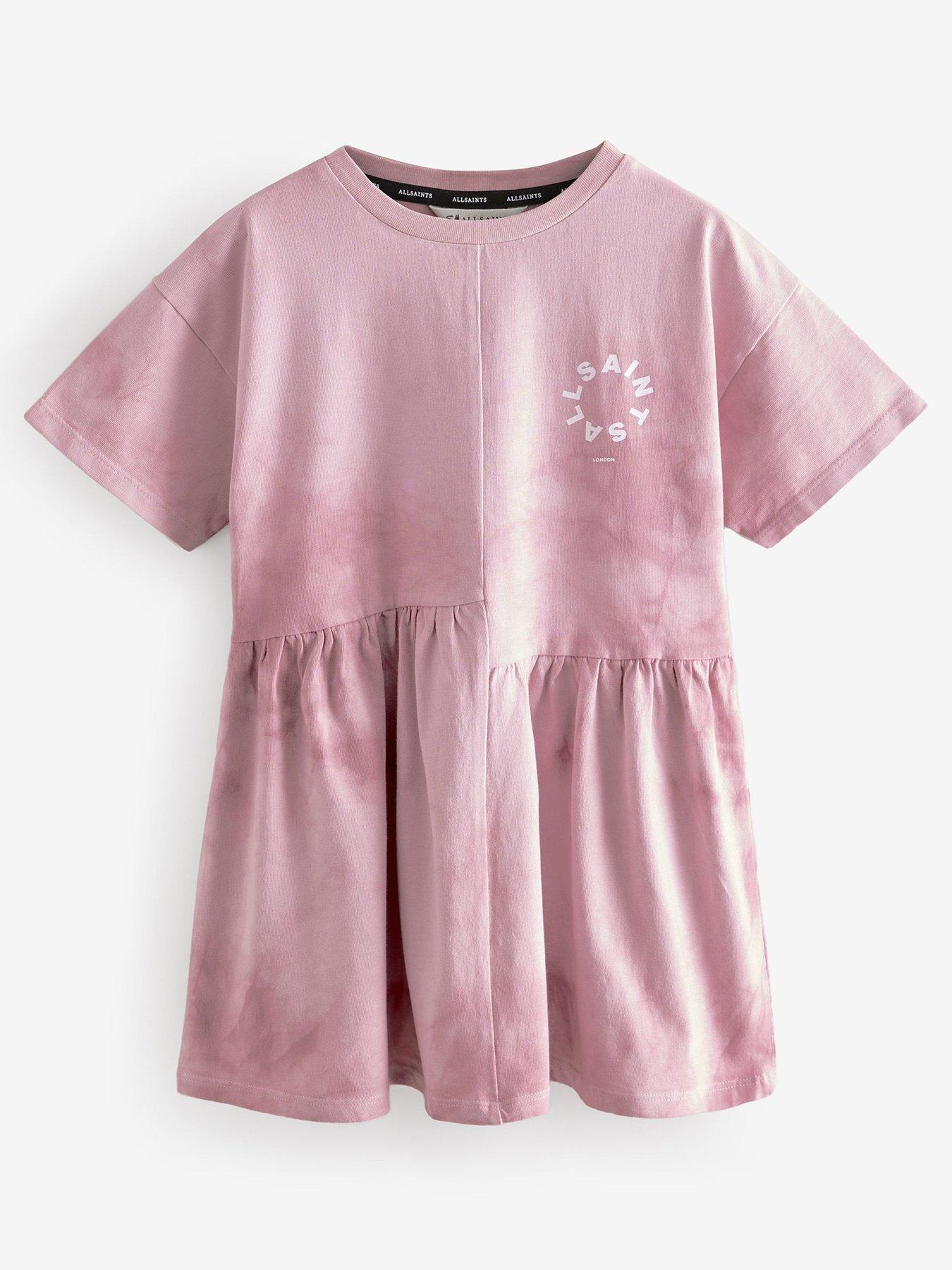 undefined Girls Logo Dress - Pink