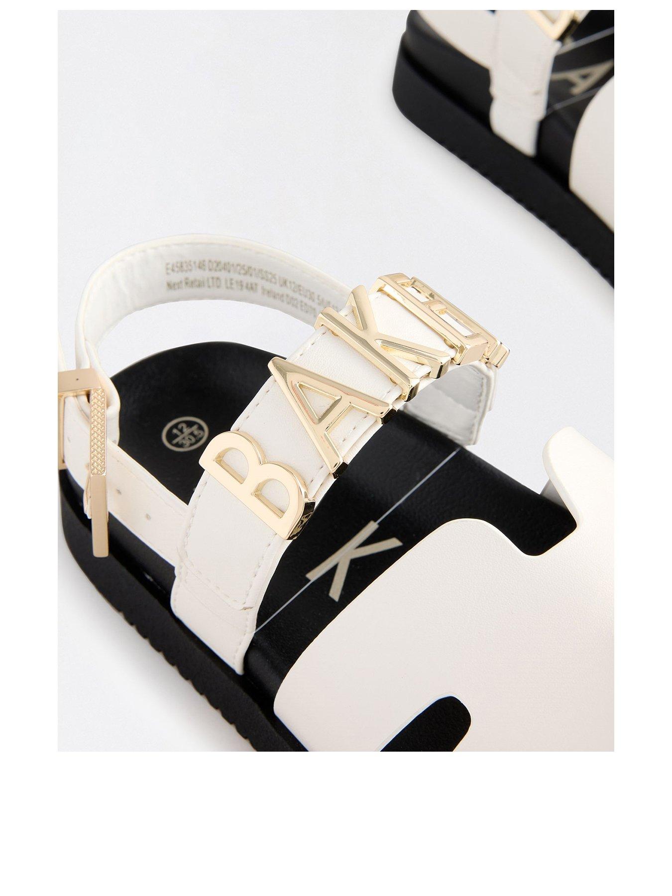 Image 3 of 5 of Ted Baker Charm Sandal - White
