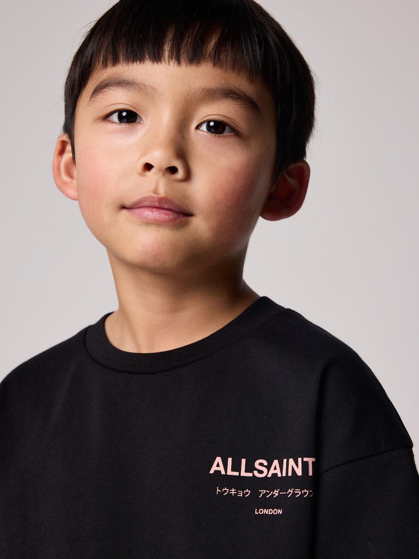 Image 2 of 7 of smALLSAINTS Boys Logo T-Shirt - Black