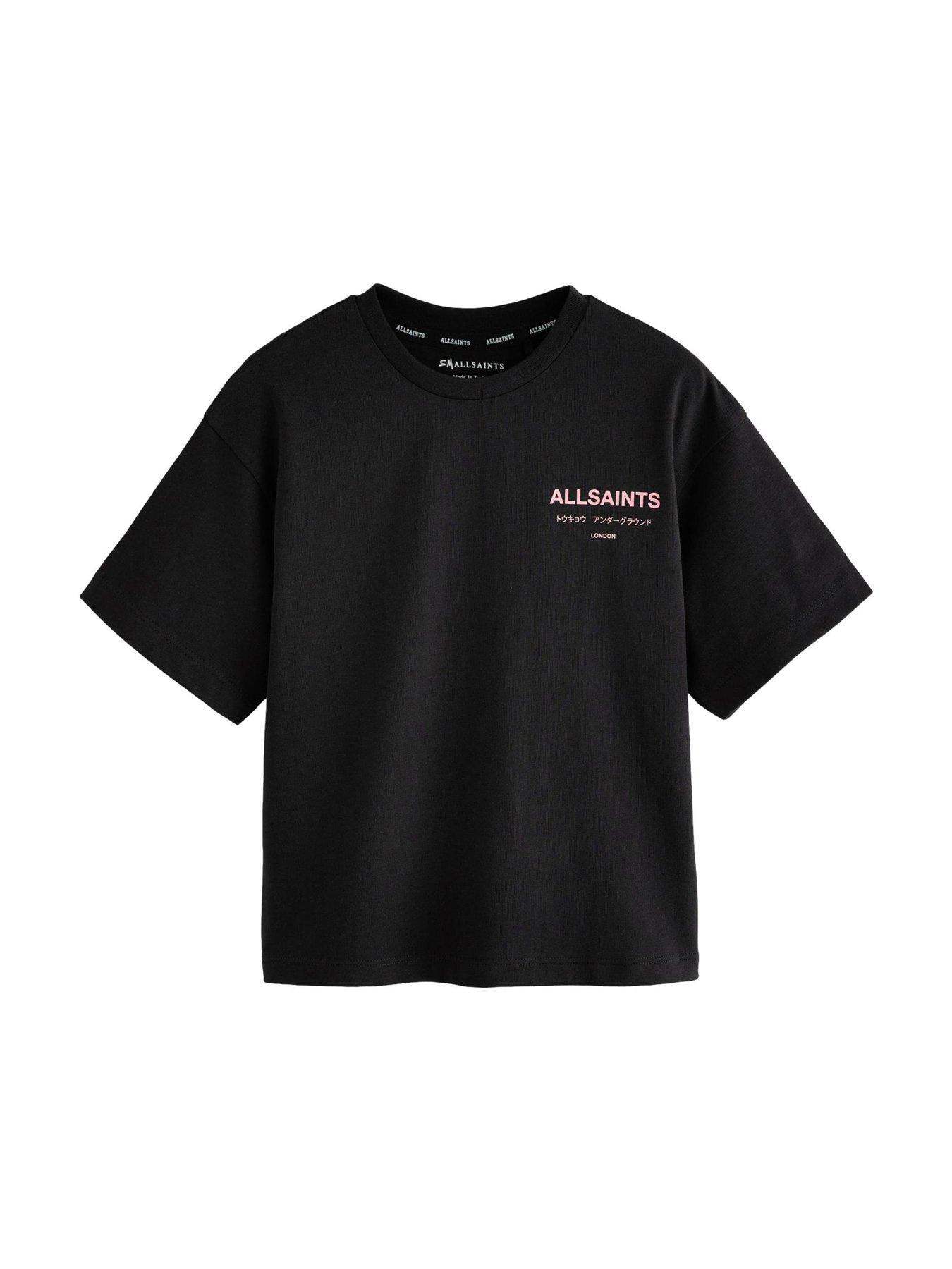 Image 4 of 7 of smALLSAINTS Boys Logo T-Shirt - Black
