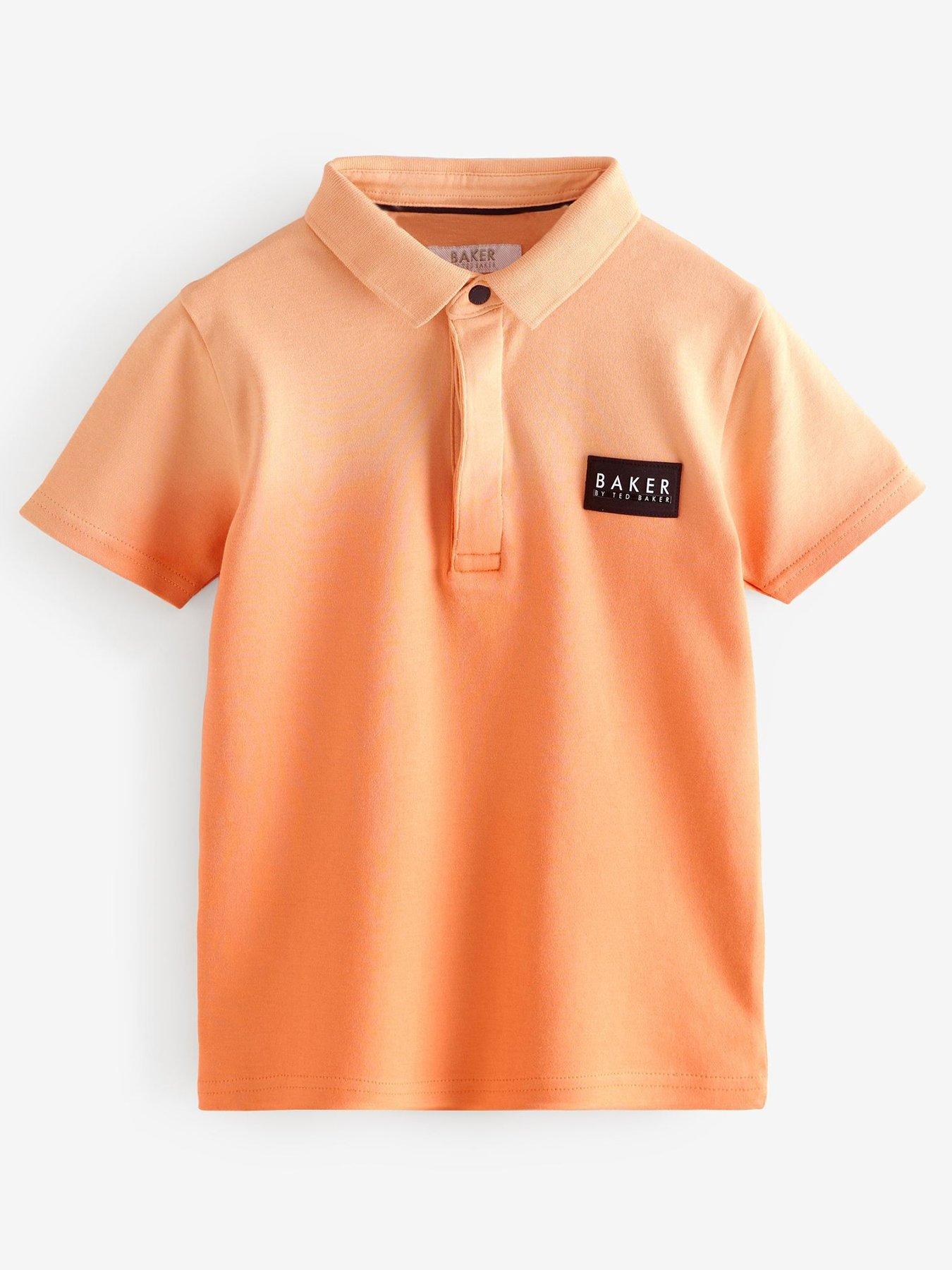 undefined Ombre Polo Shirt - Orange