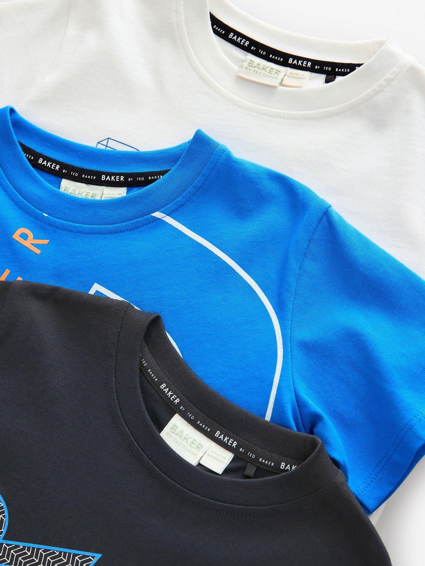 Image 2 of 6 of Ted Baker 3 Pack T-Shirt - Multi
