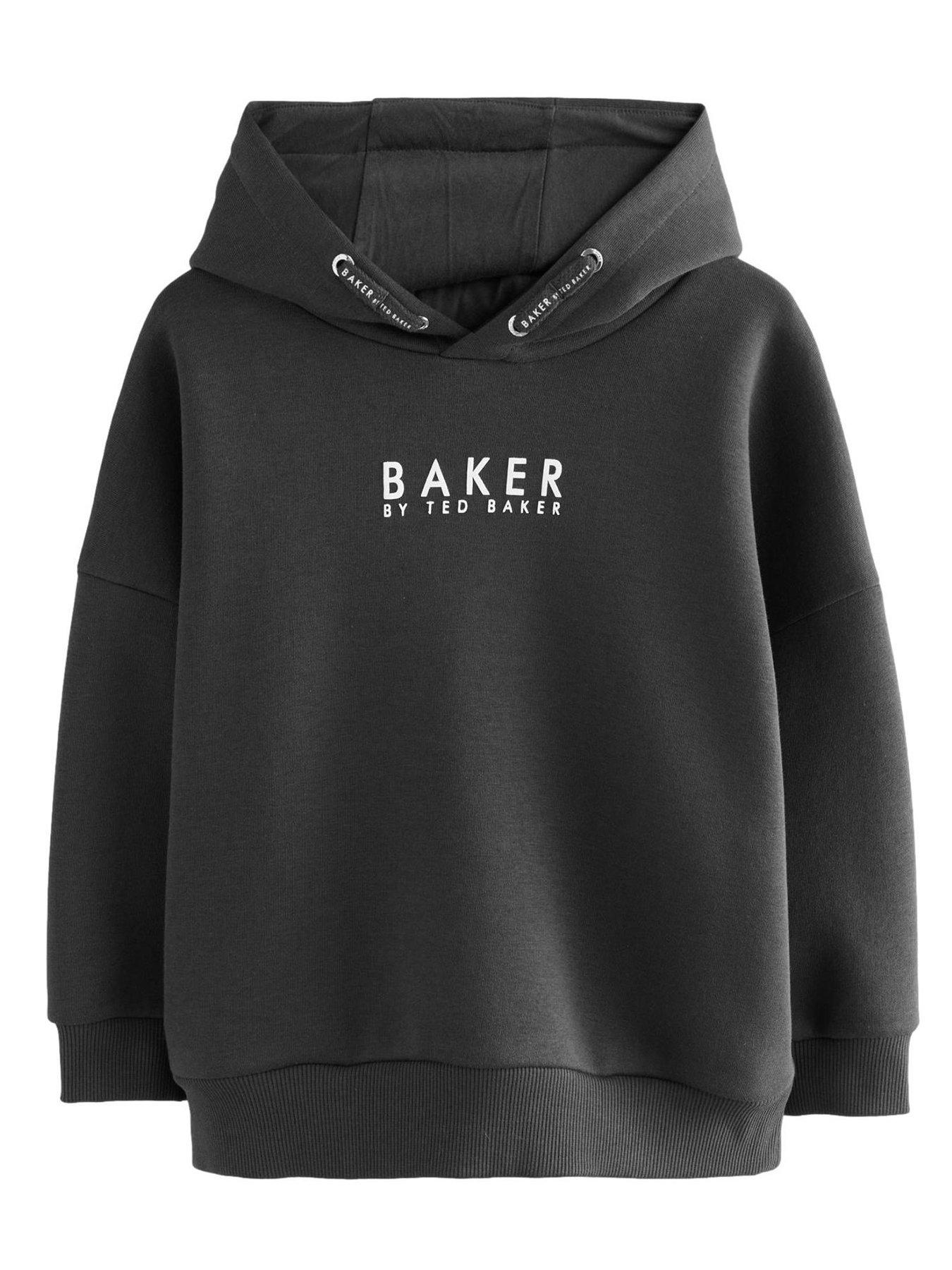 undefined Boys Logo Hoodie - Grey