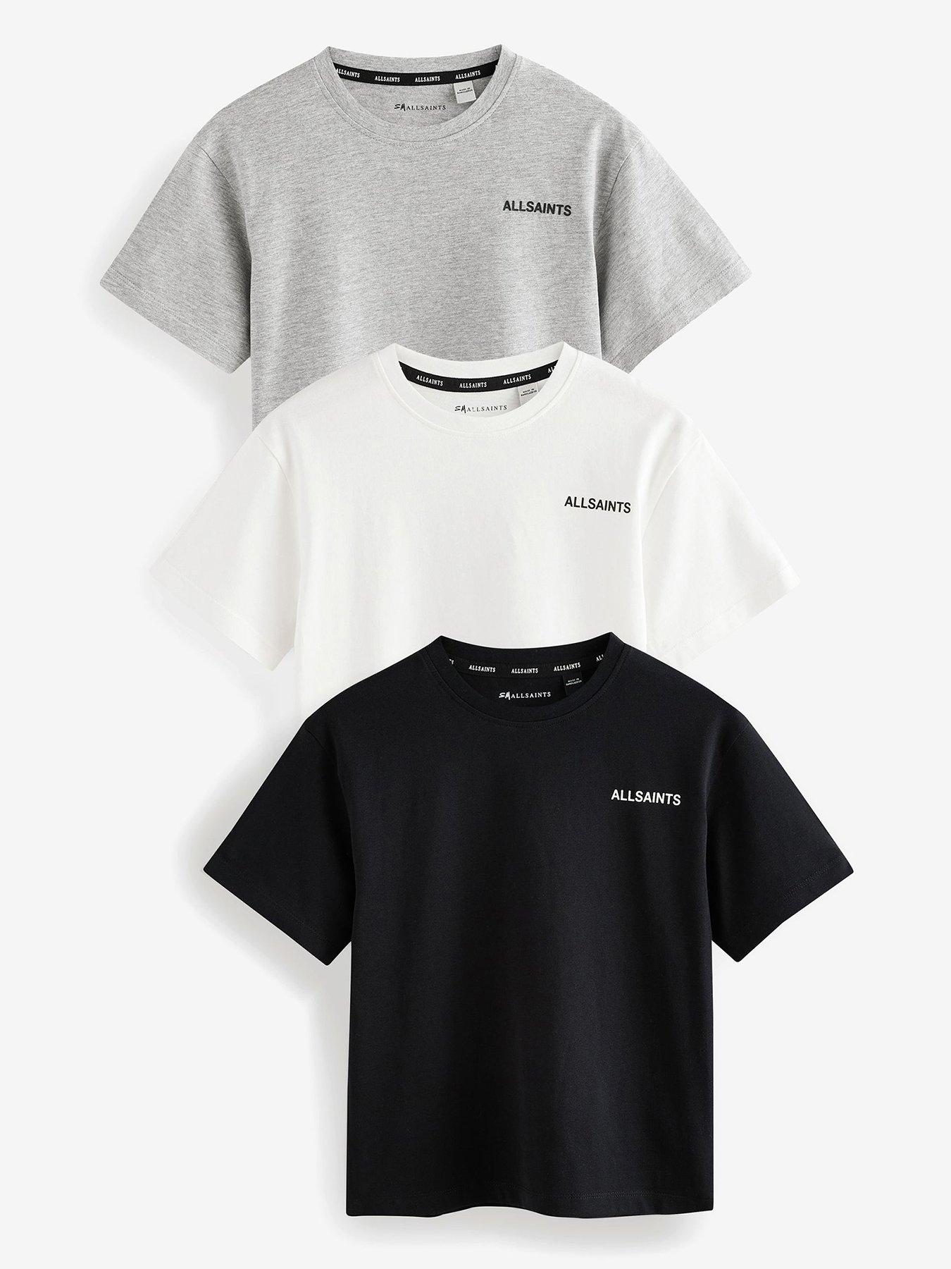 undefined Boys Logo 3 Pack T-Shirt - Multi