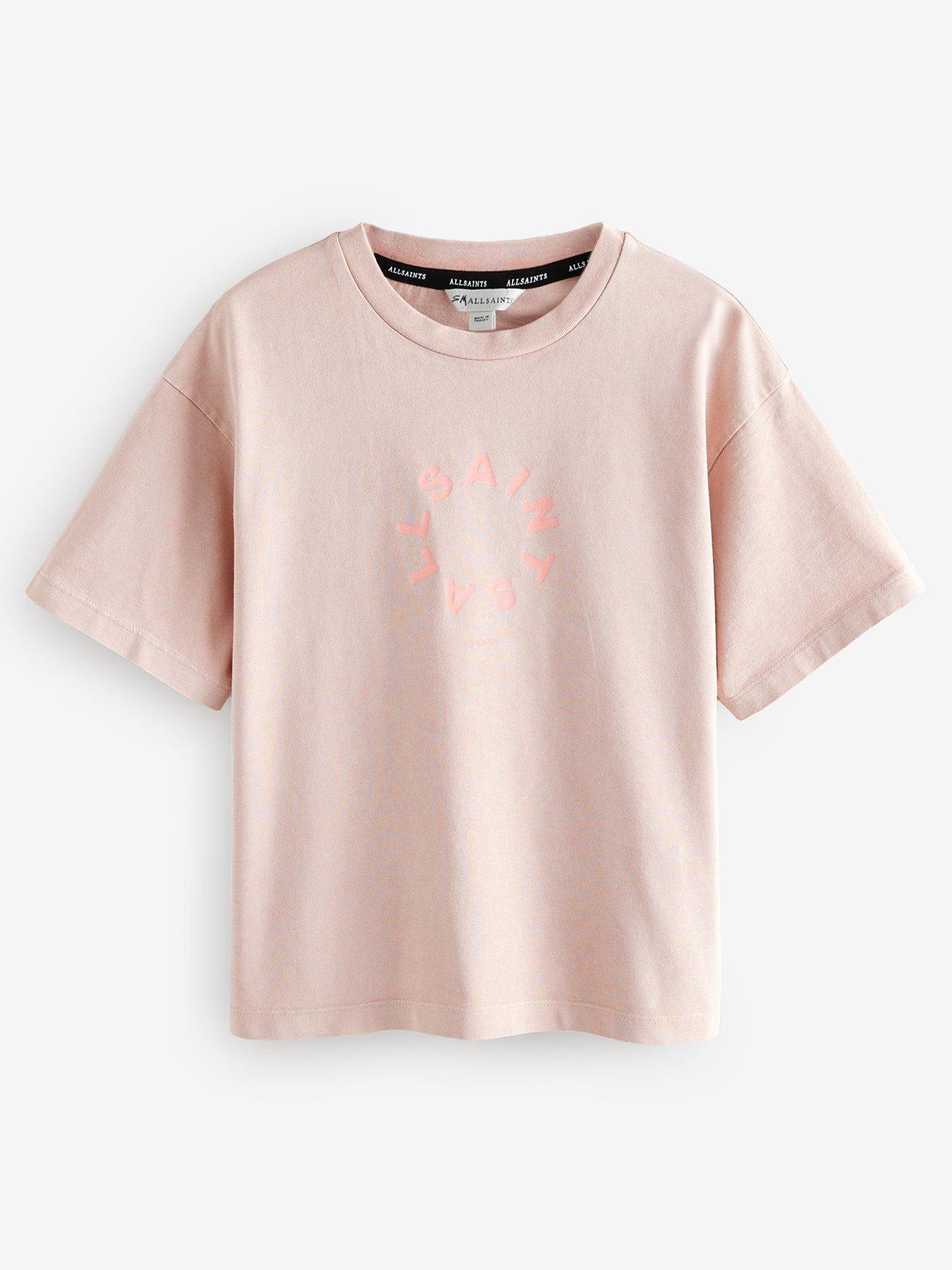 undefined Boys Logo T-Shirt - Pink
