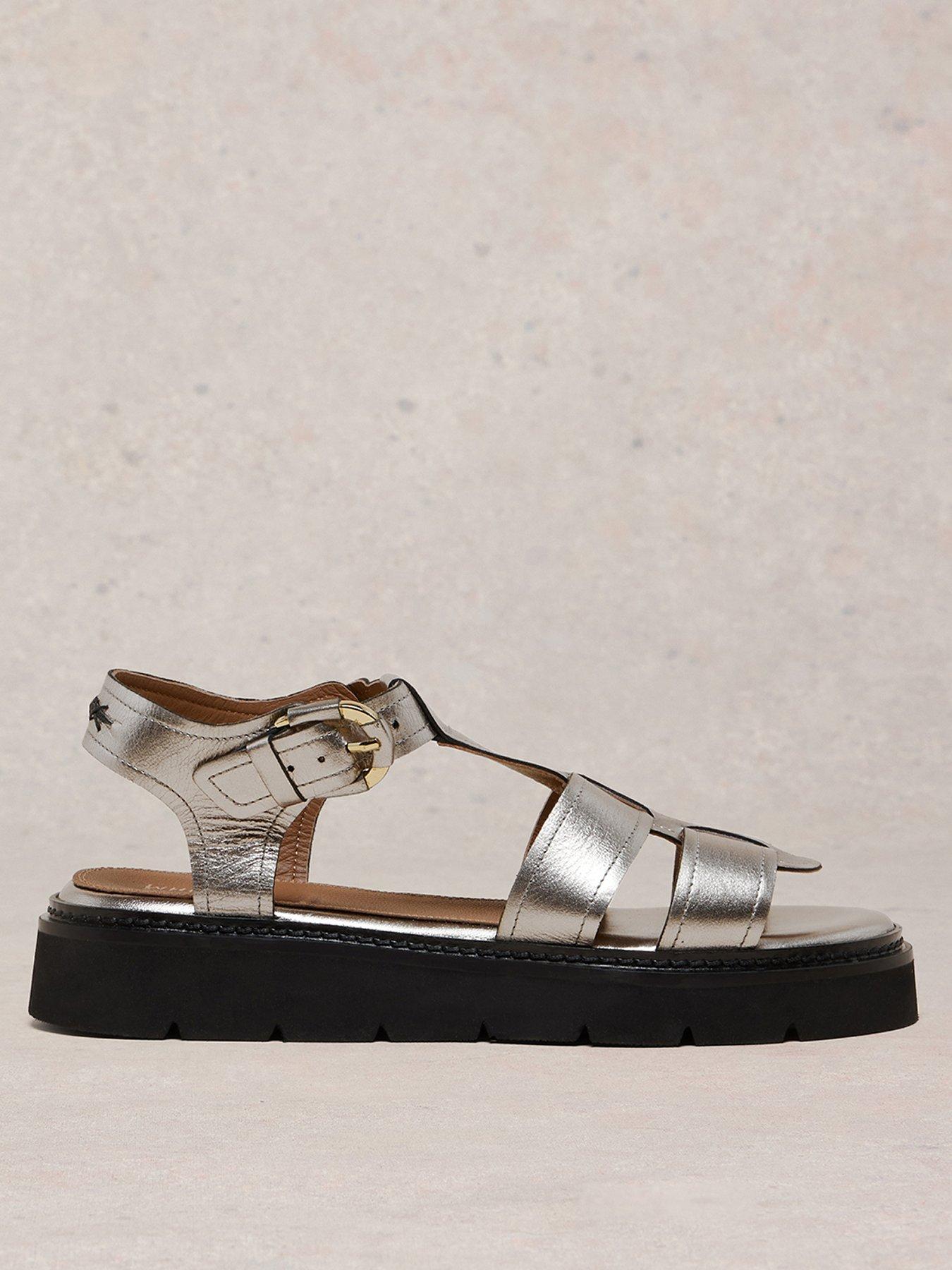 undefined Rose Leather Sandal