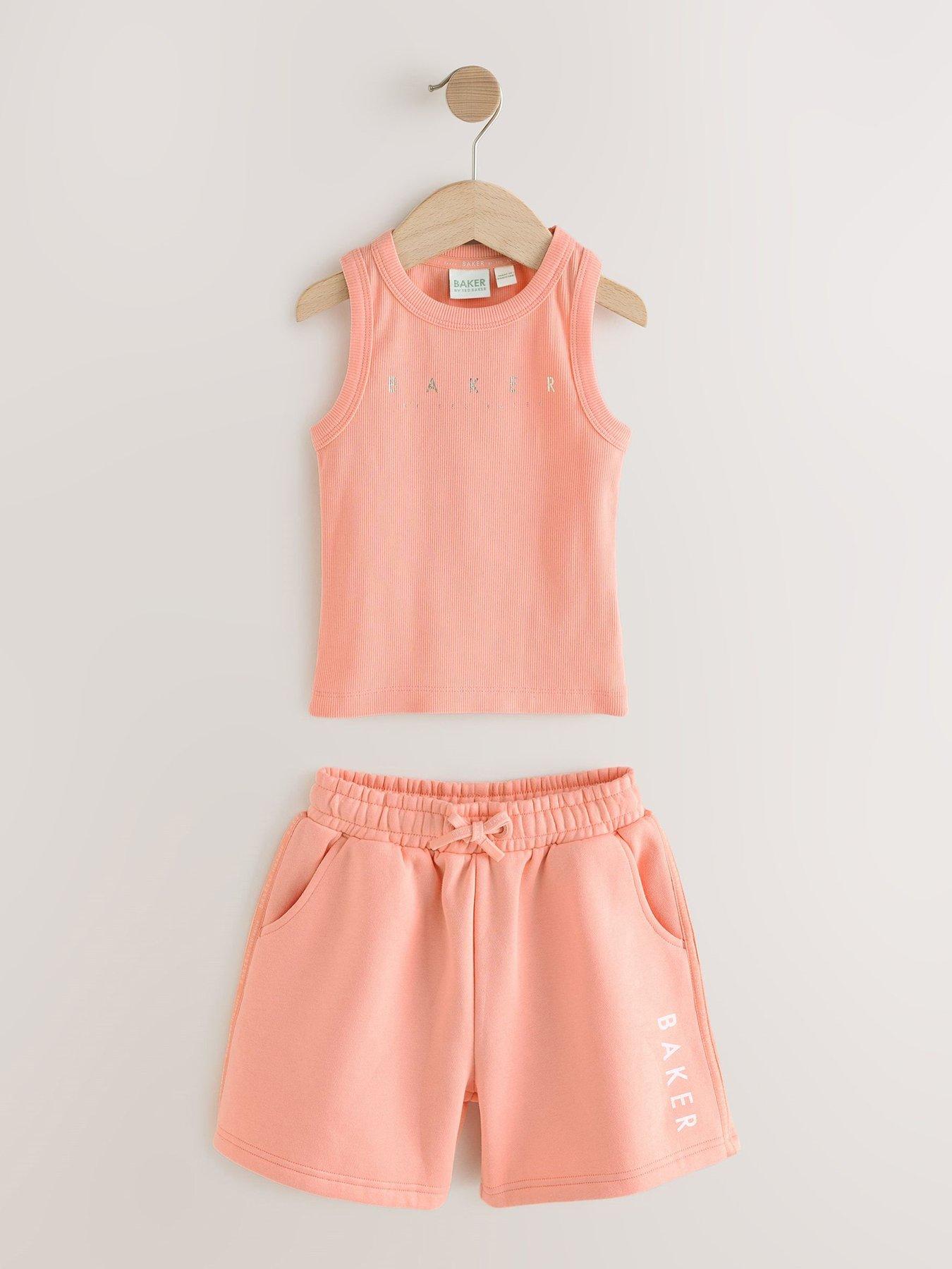 undefined Top  &  Short Set - Pink